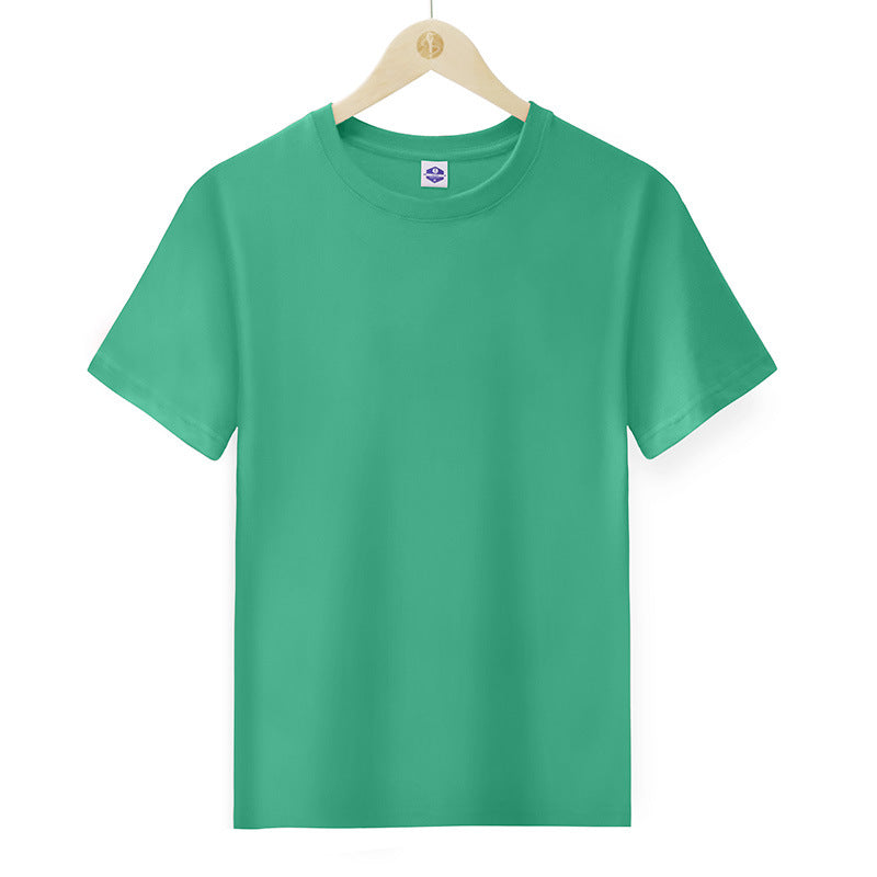 Cotton Round Neck Short Sleeved Men's T-shirt With Half Sleeves