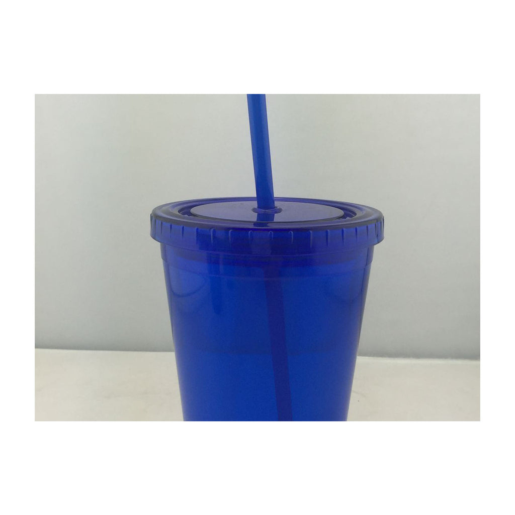 Plastic Water Cup With Lid And Straw