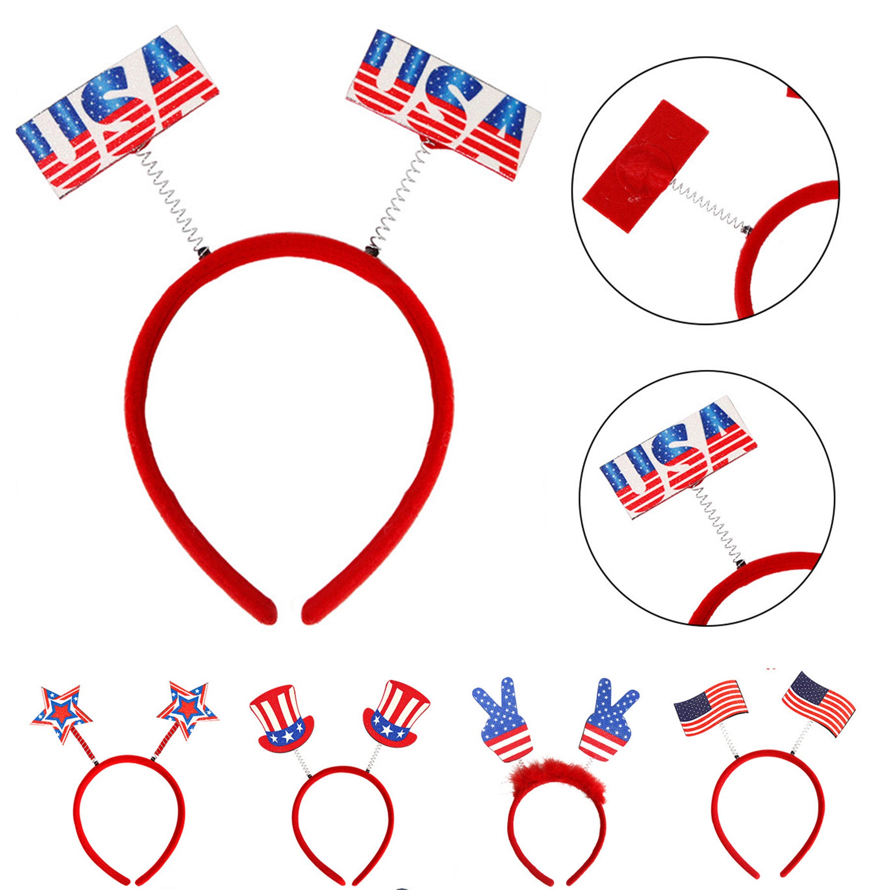 July 4th Independence Day Hair Bands Hair Accessories