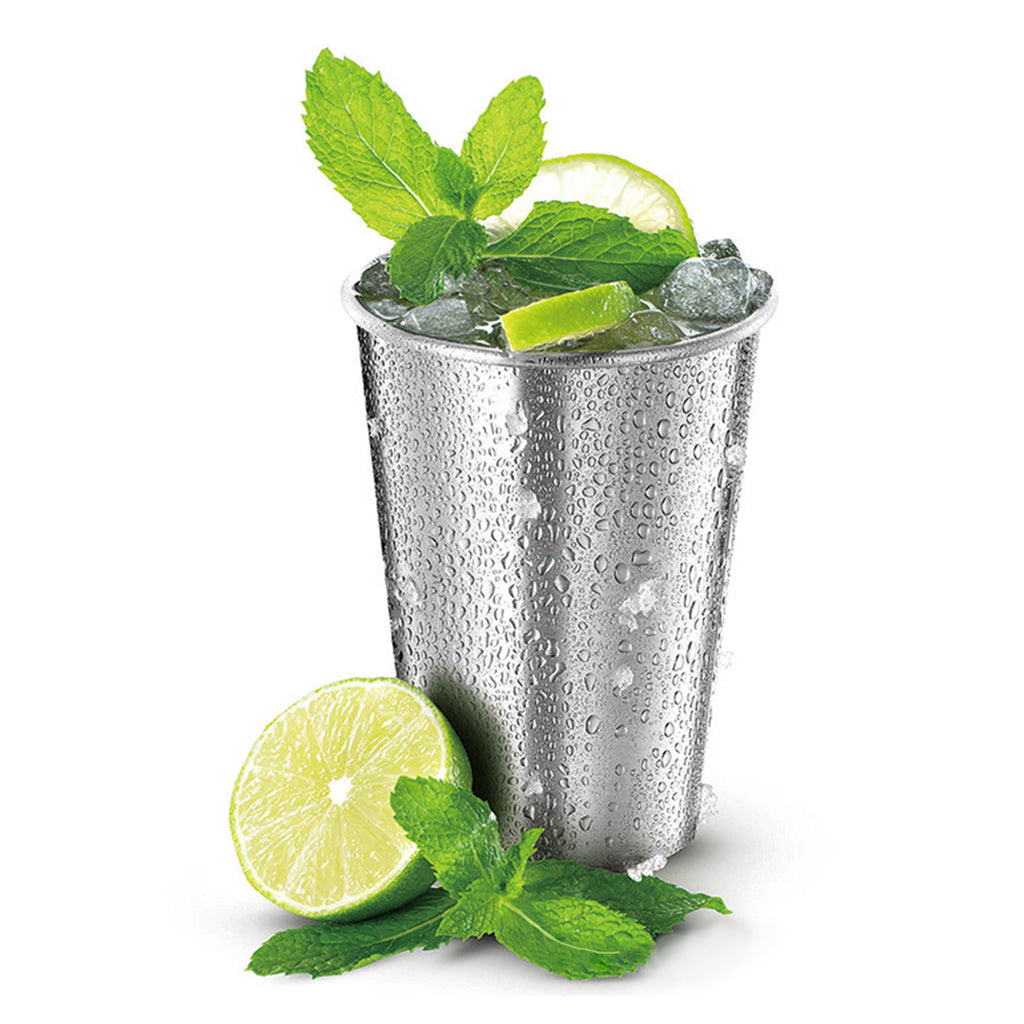 Edge Curled Stainless Steel Beer Cold Drink Cup