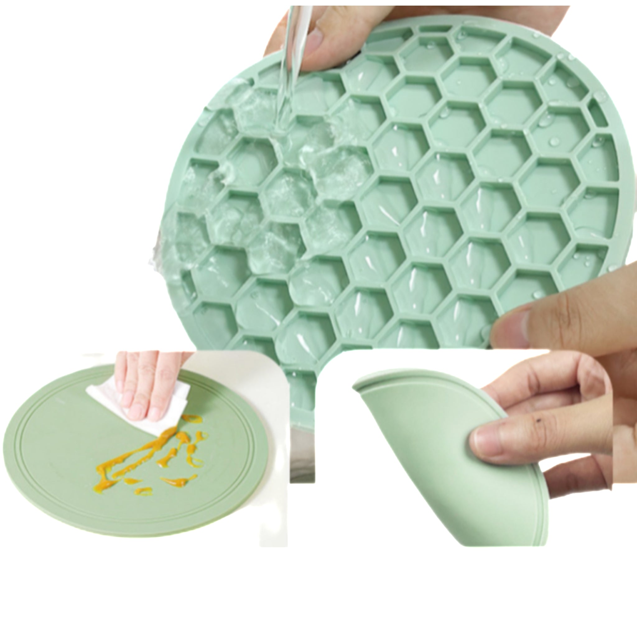 Household Silicone Heat - Insulating Placemat