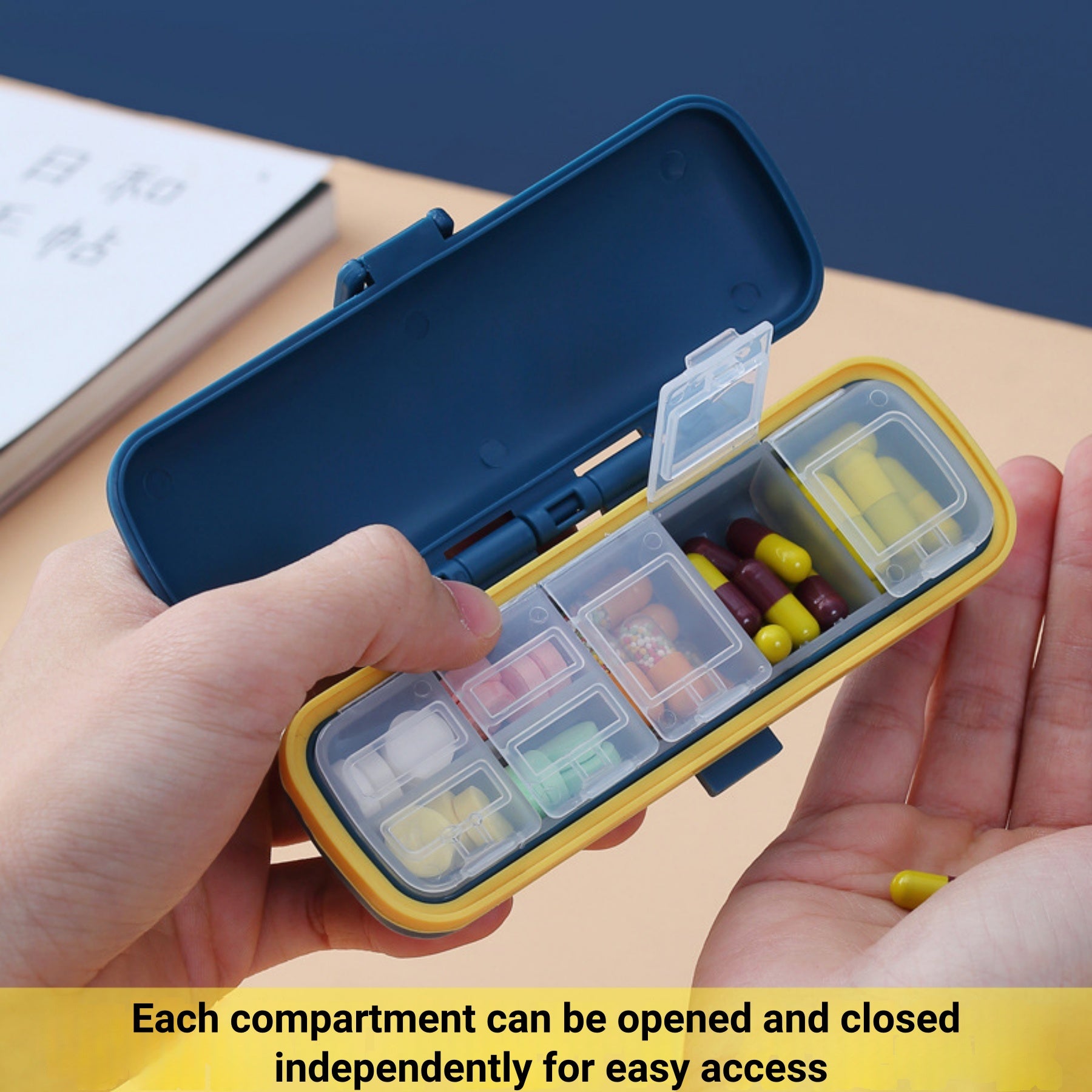 Portable Sealed Medicine Box