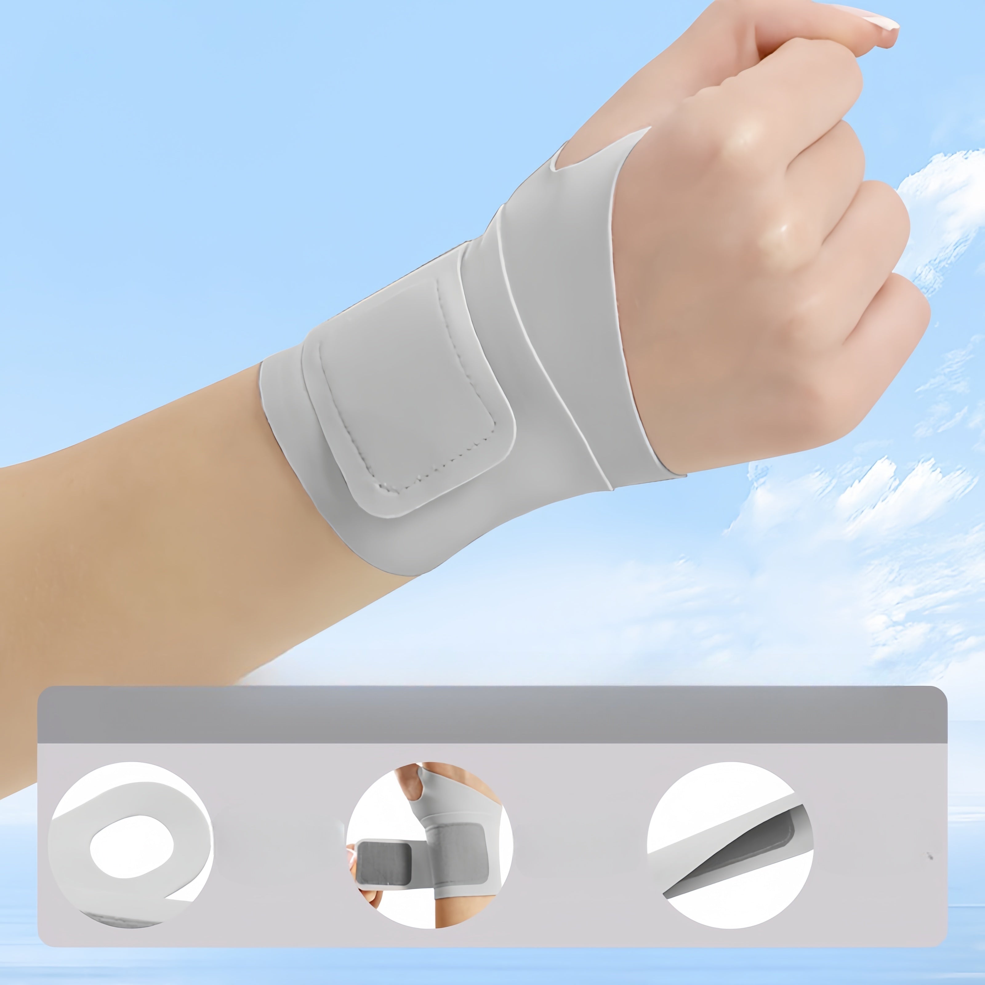 Adjustable Sport Brace Compression Wrist Strap