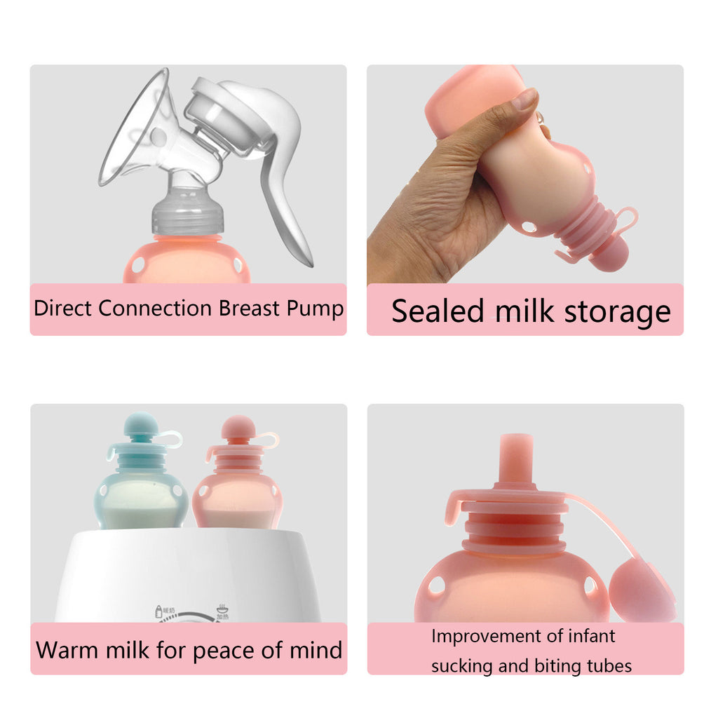 Silicone Breastmilk Storage and Freshness Organizer Bag