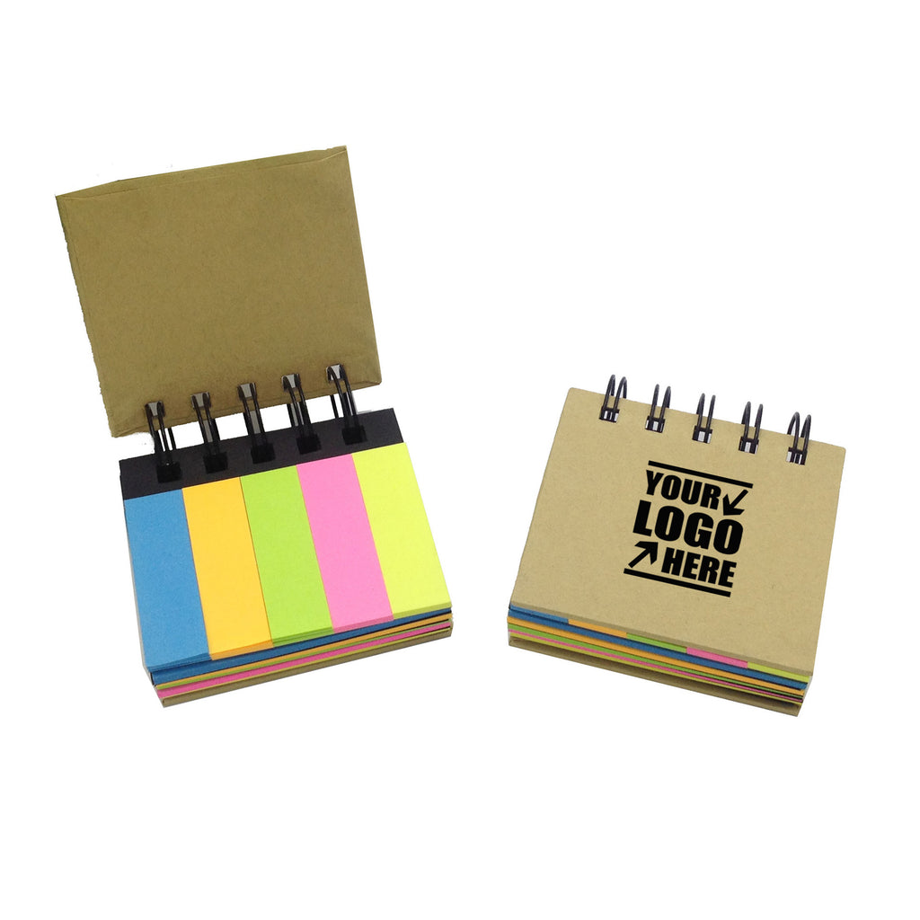 Spiral Hard Cover Eco Sticky Notes