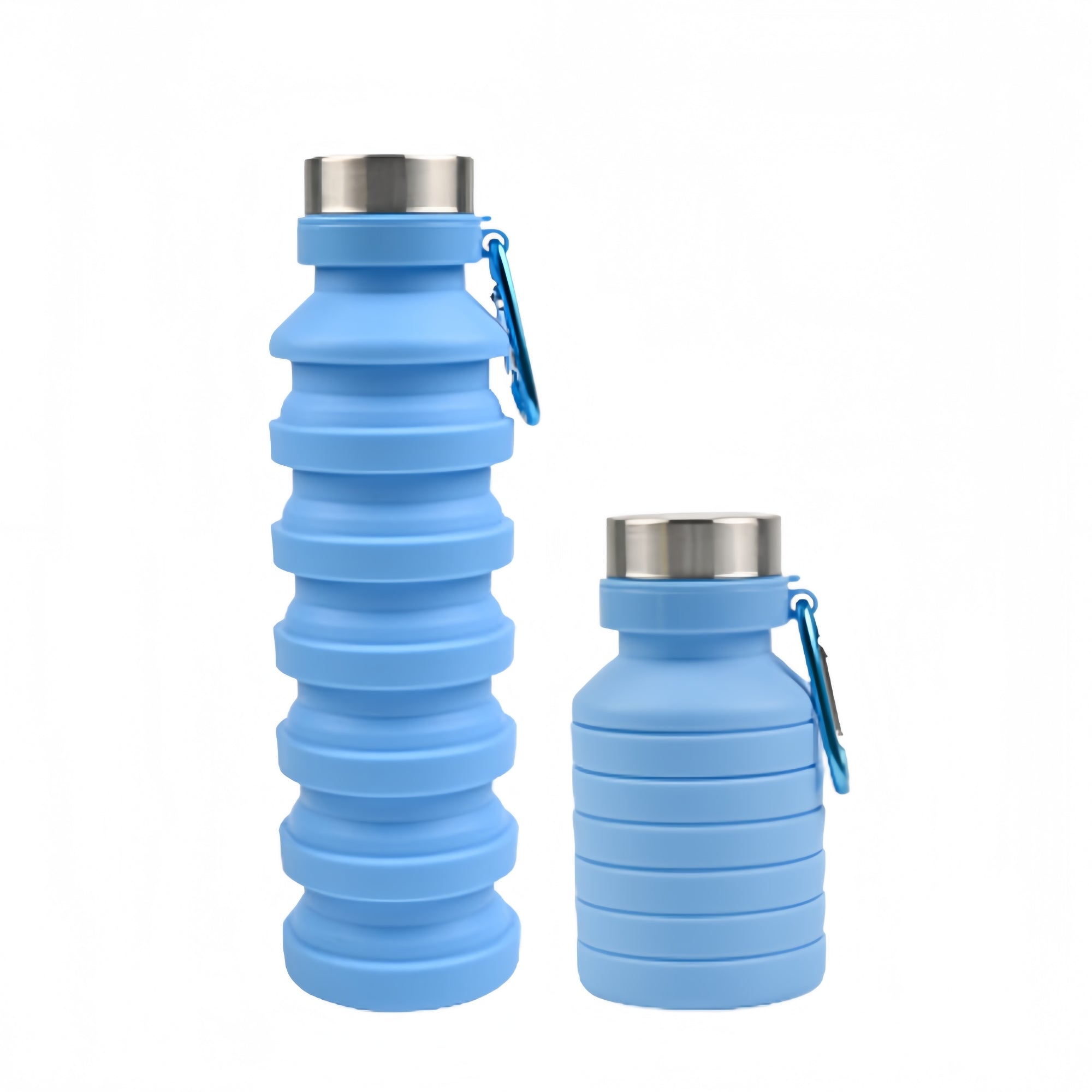 17-Ounce Silicone Collapsible Water Bottle