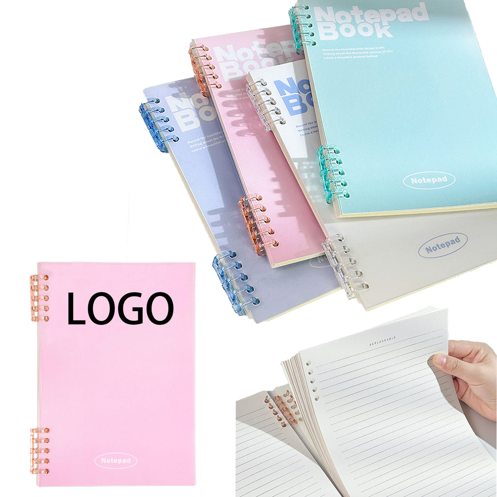 A5 Customizable Detachable Loose-Leaf PP Notebook