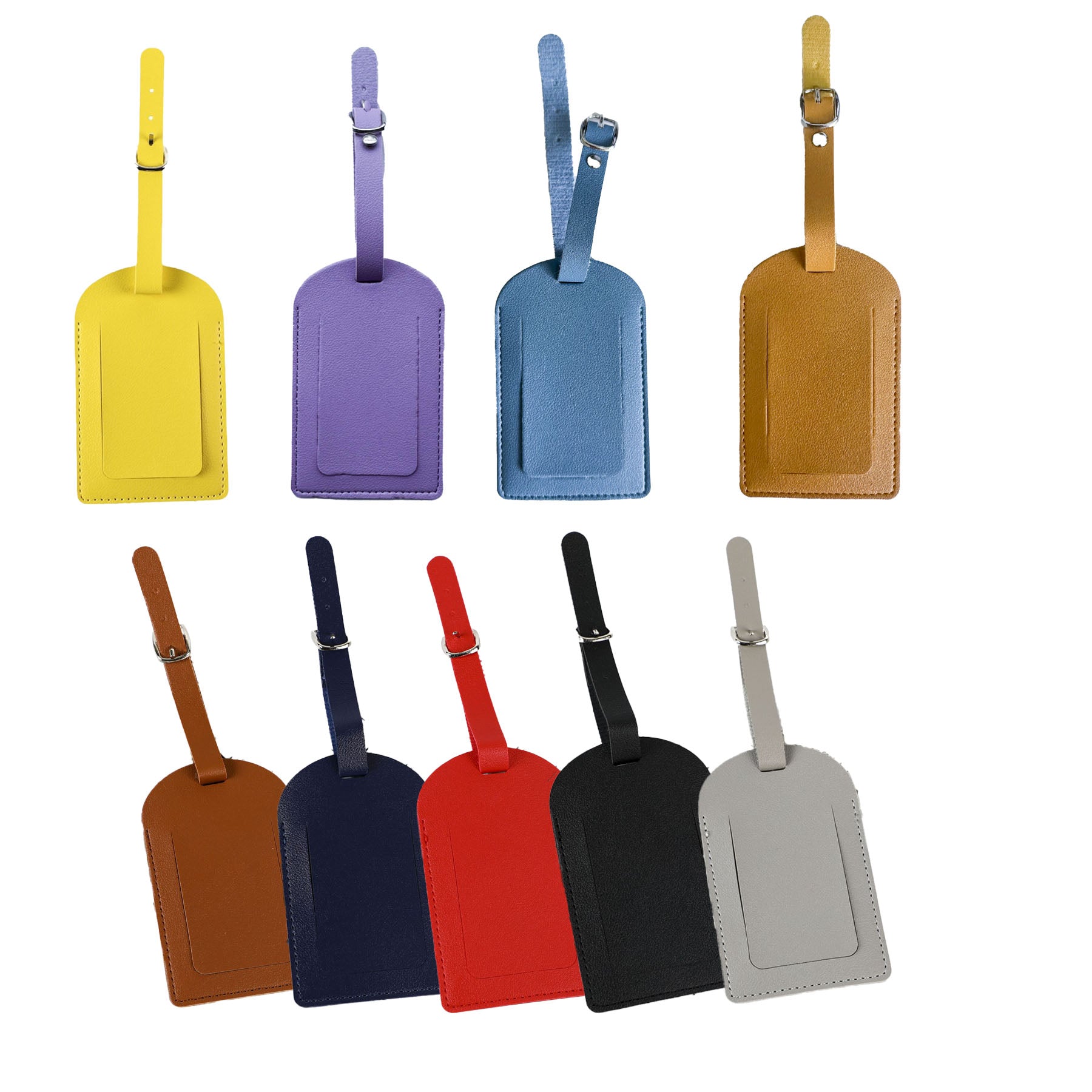 PU Leather Luggage Tag