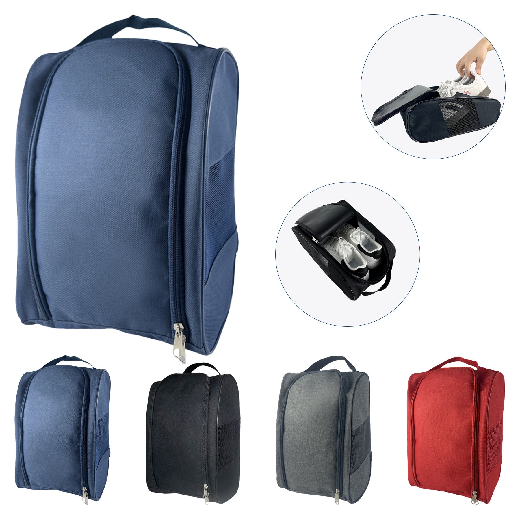 Travel Shoe Bag Compact and Portable for Sports