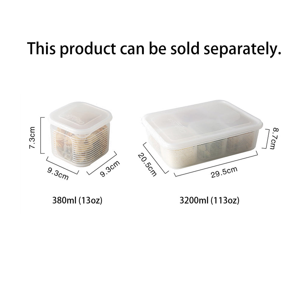 6-cell Plastic Fresh-keeping Box Set