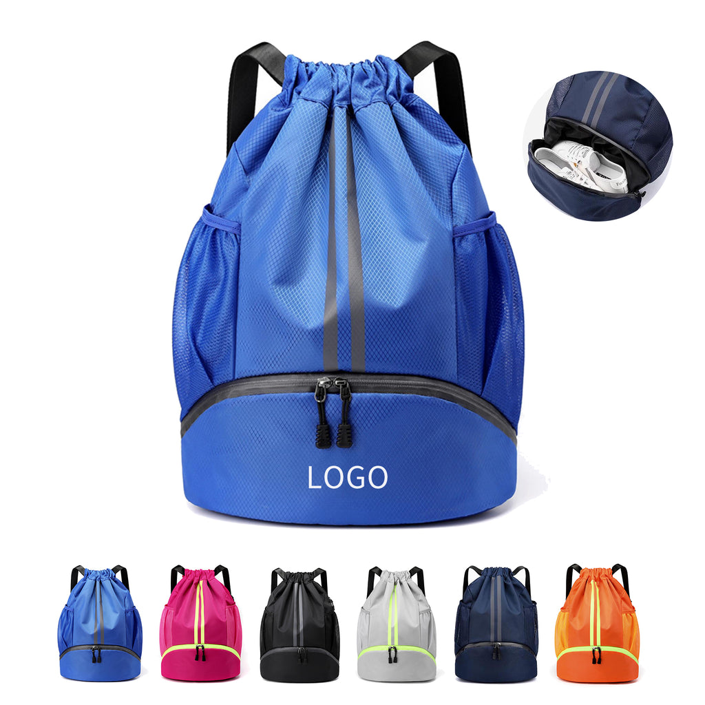 Oxford Drawstring Sports Backpack