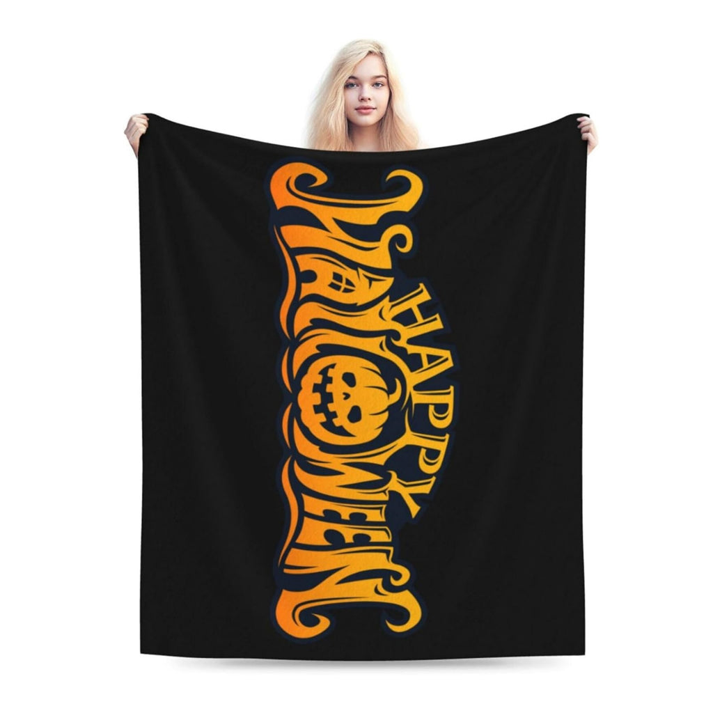 Flannel Halloween Blankets Gifts