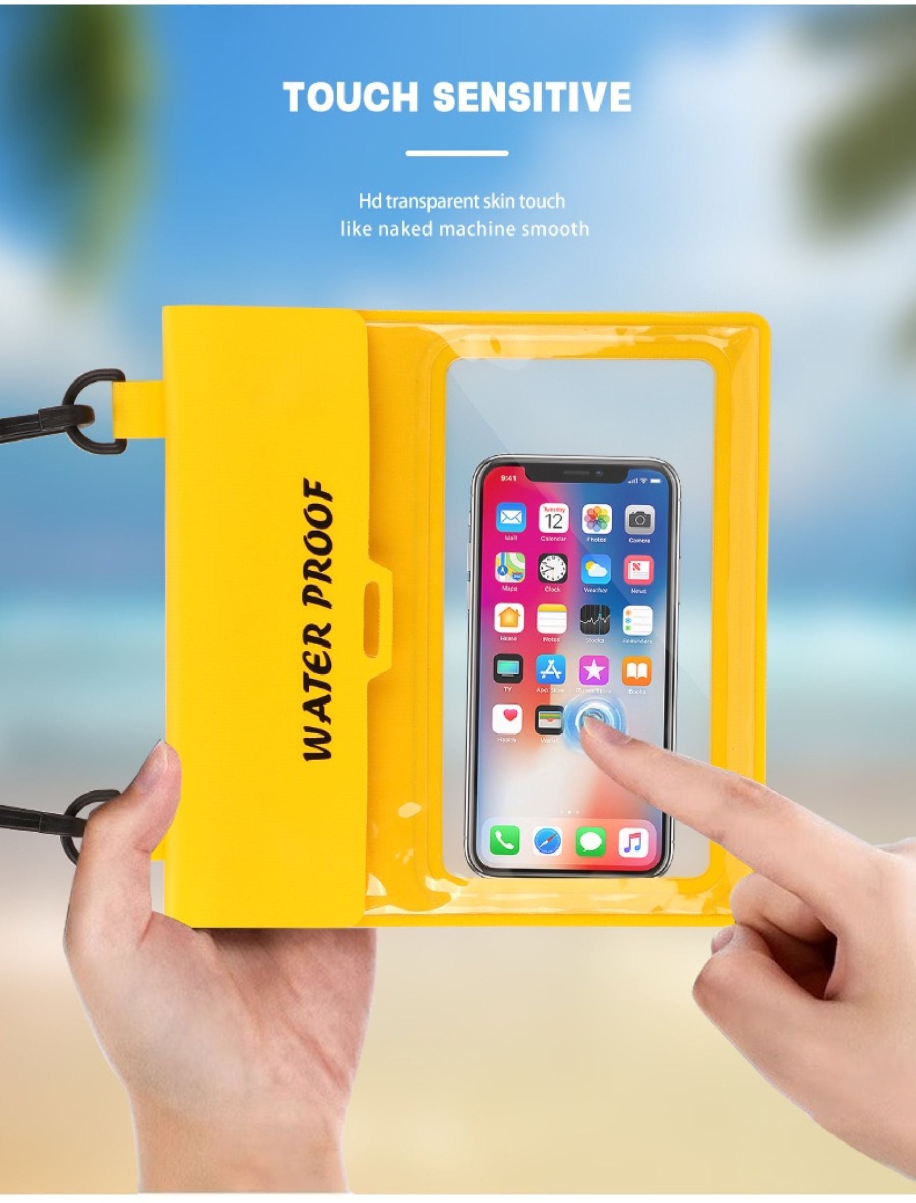 PVC Large-capacity Waterproof Bag For Mobile Phones