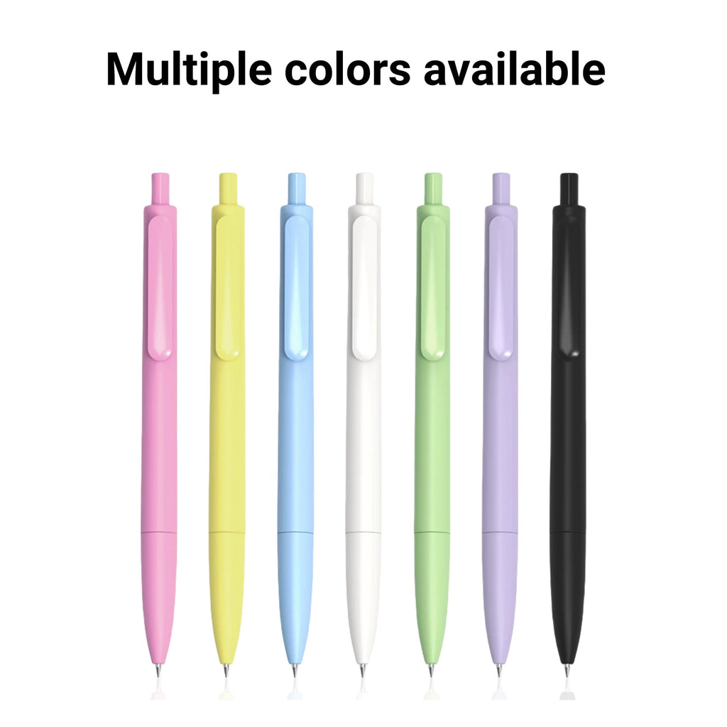 Pastel-colored Gel Pens
