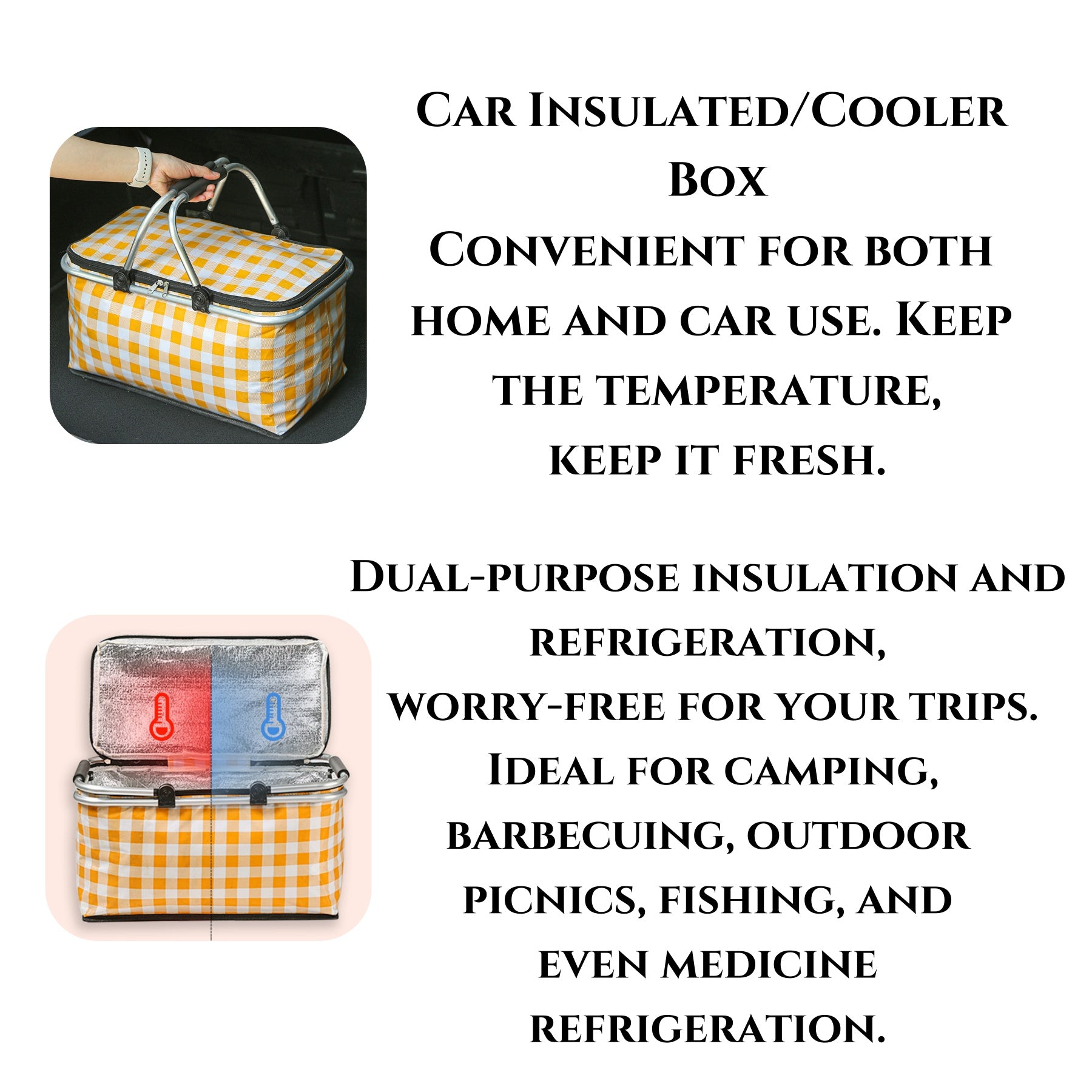 Outdoor Picnic Basket