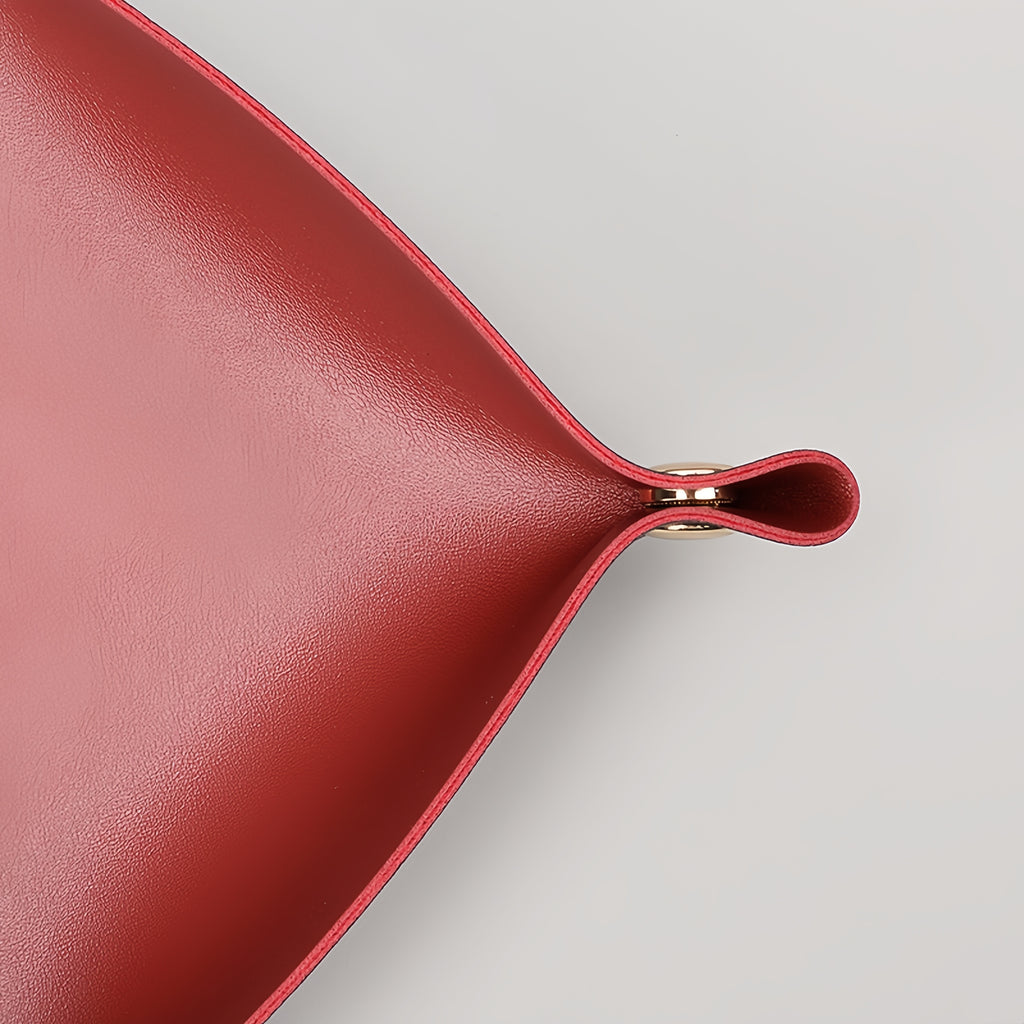 Desktop Leather Tray