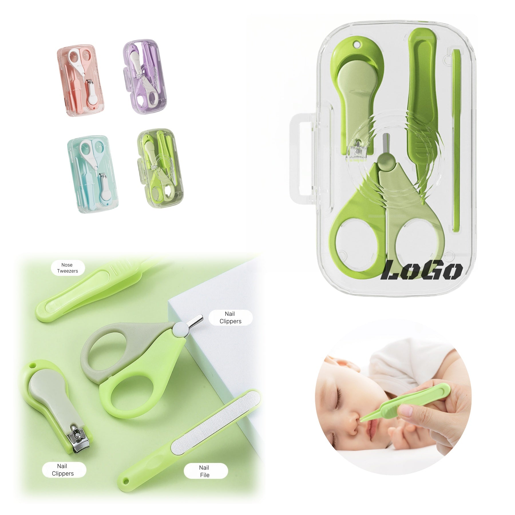 Baby Anti-Pinch Nail Care Set