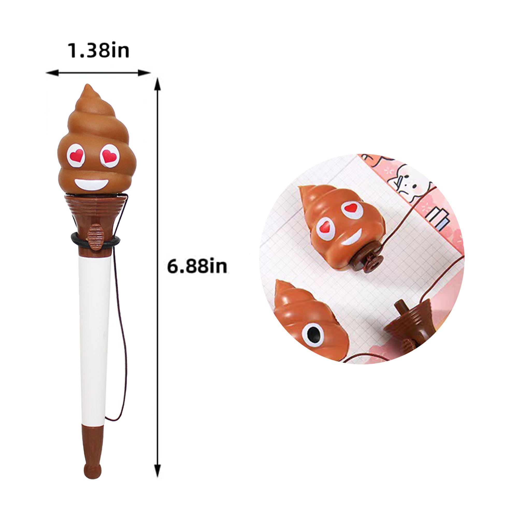 Poop Face Launching Poop Pen