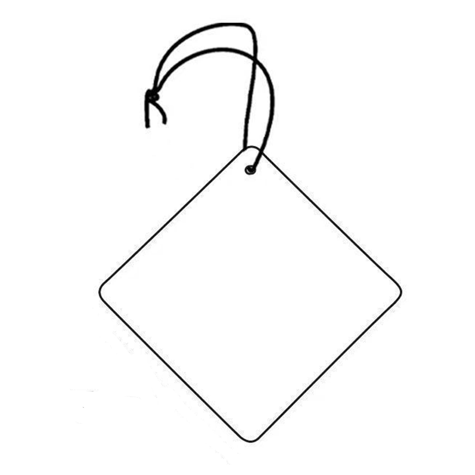Car Air Freshener Hang Tags