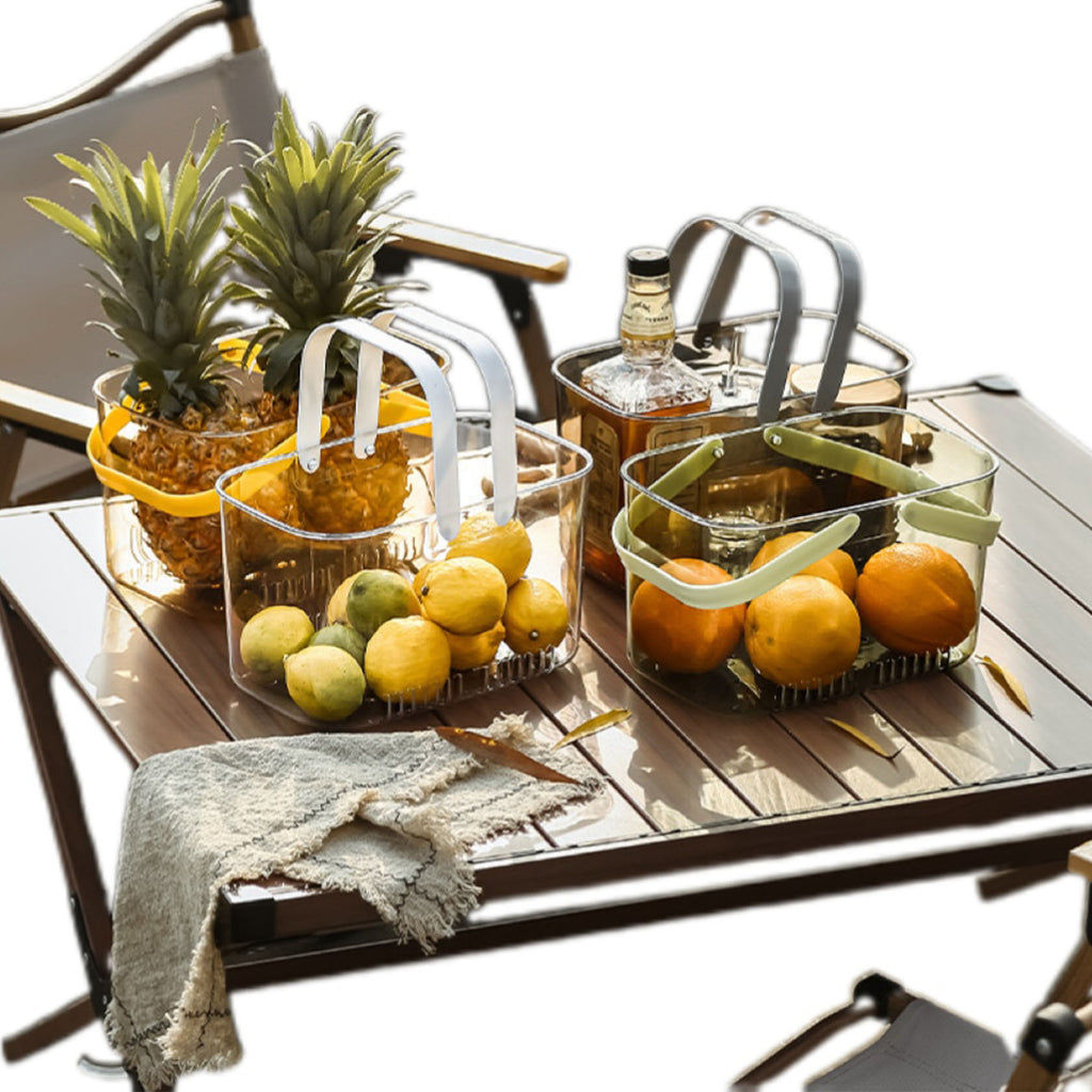 Luxury Handcrafted Tote-Style Fruit Basket – Elegant Design