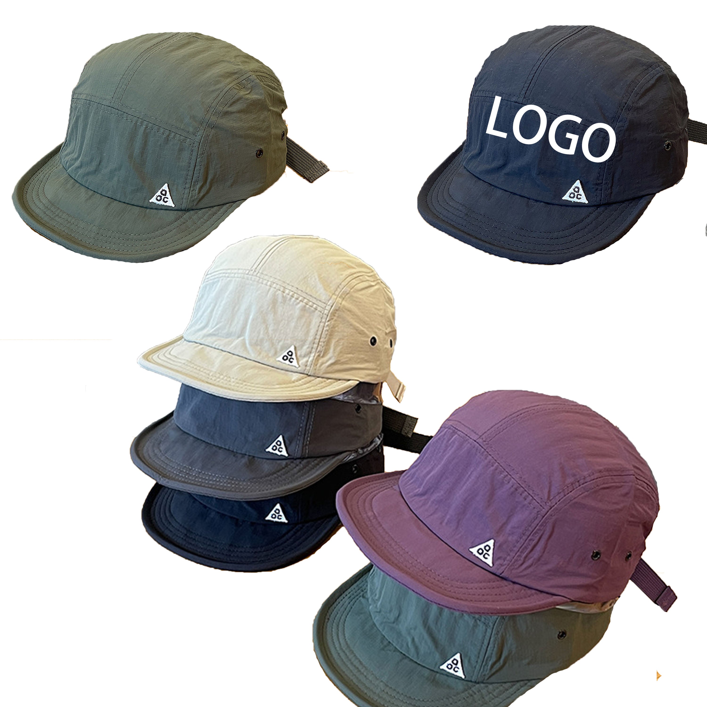 Adjustable Adult Outdoor Quick Dry Short Brim Baseball Cap