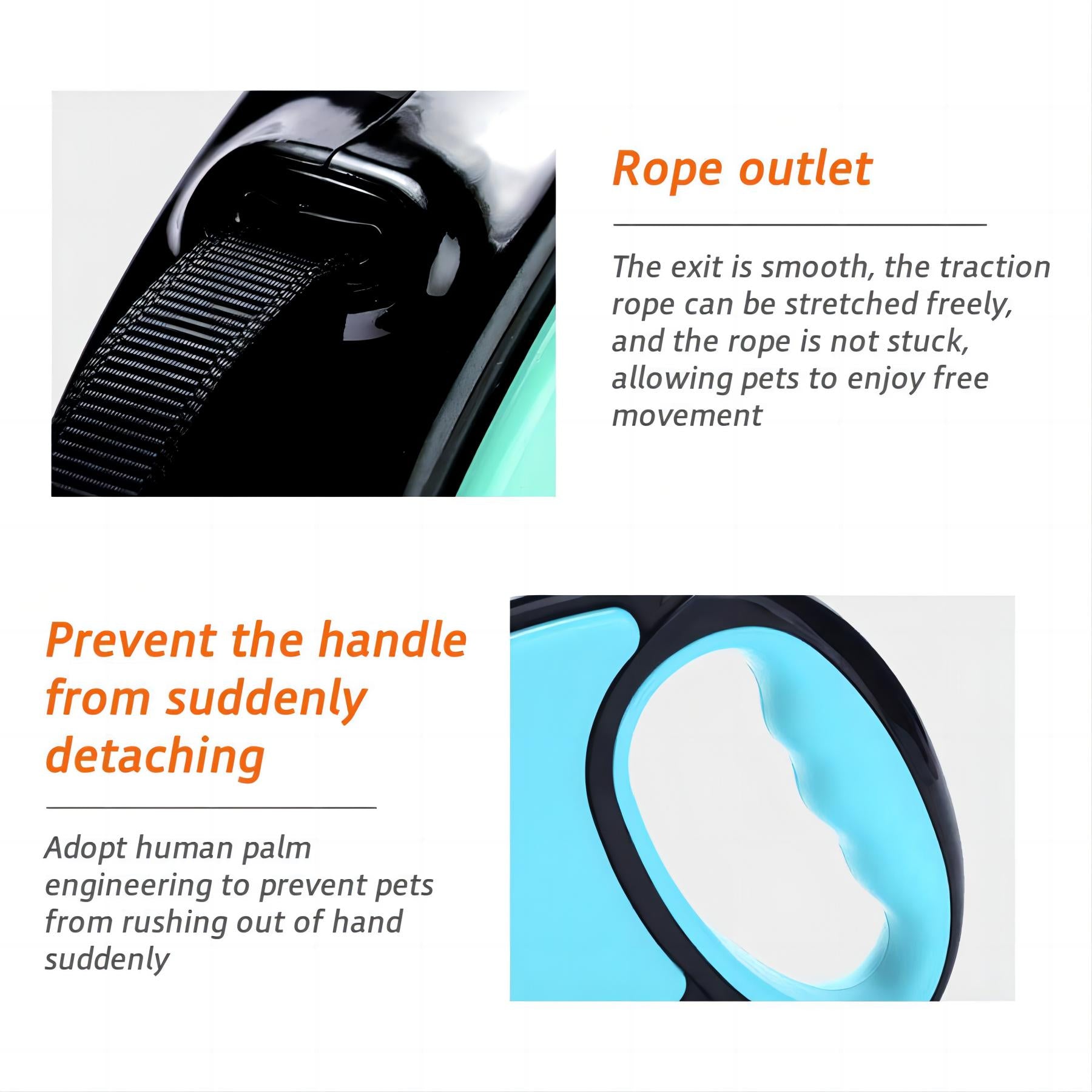 Automatic retractable pet leash