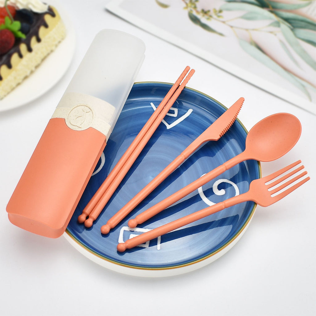 Portable 4-Piece Cutlery Set