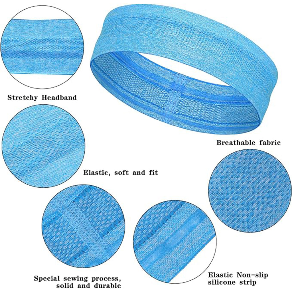 Anti Slip Elastic Sweatband