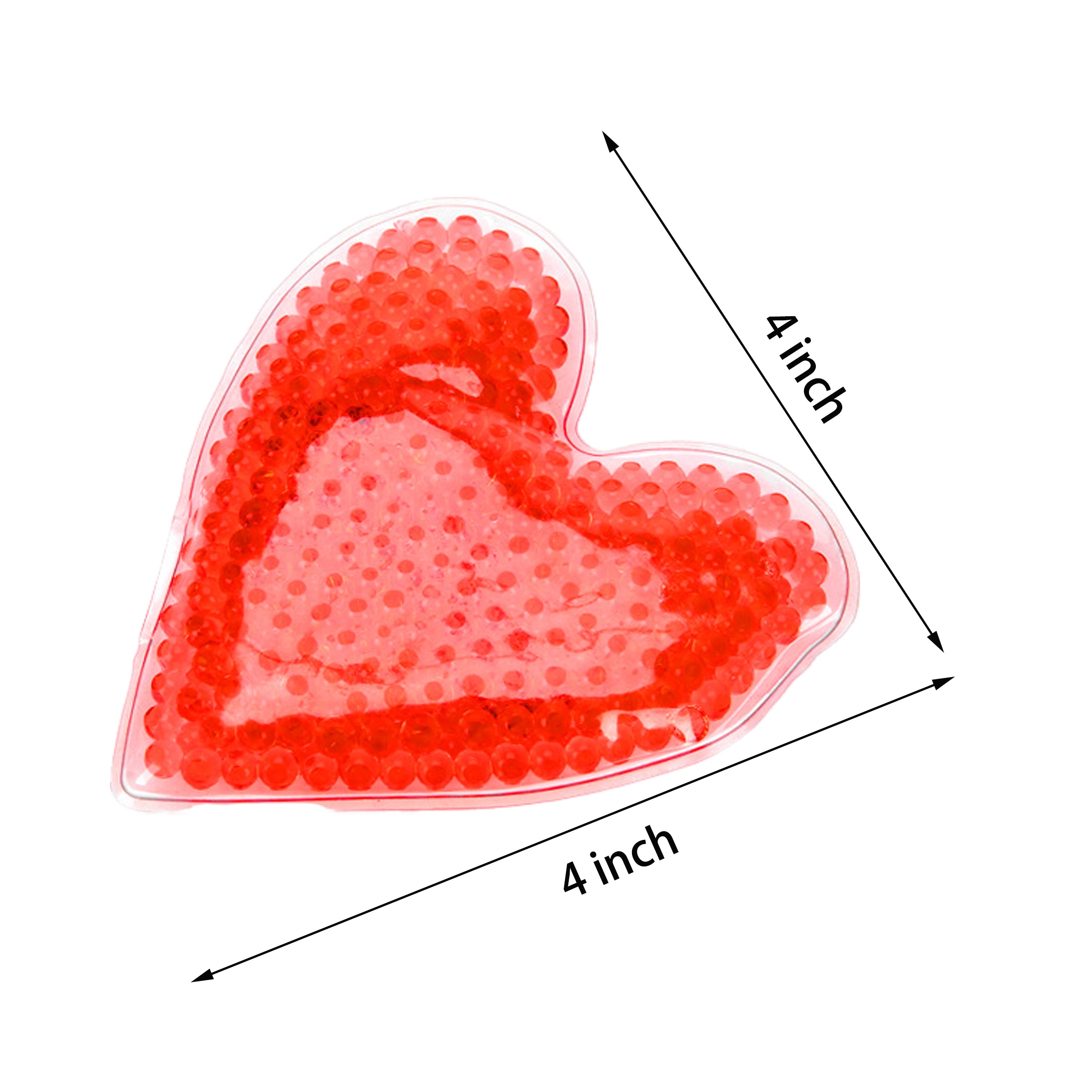 Heart Hot And Cold Pack with Gel Beads
