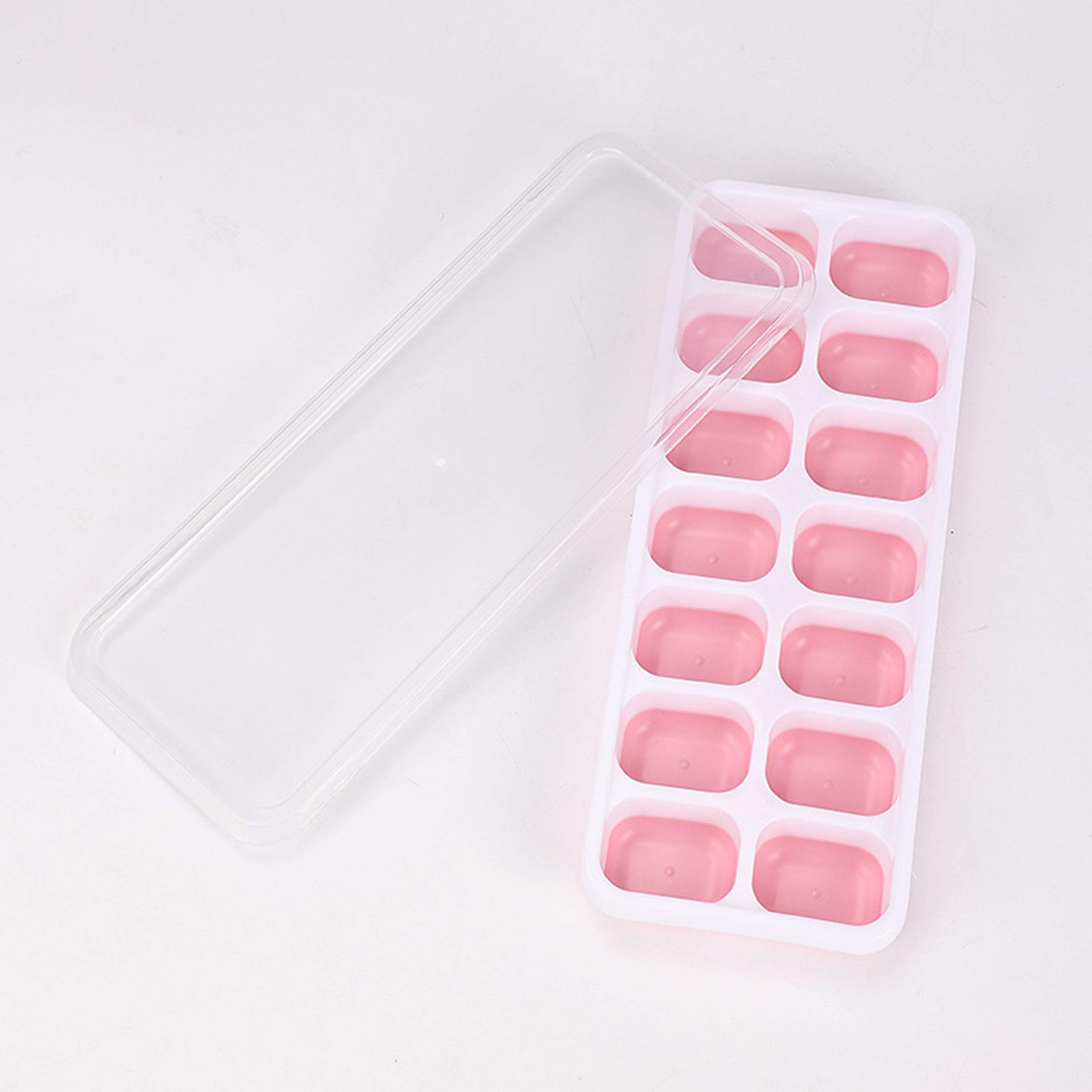 14 Cubes Silicone Ice Cube Tray With Easy-Release