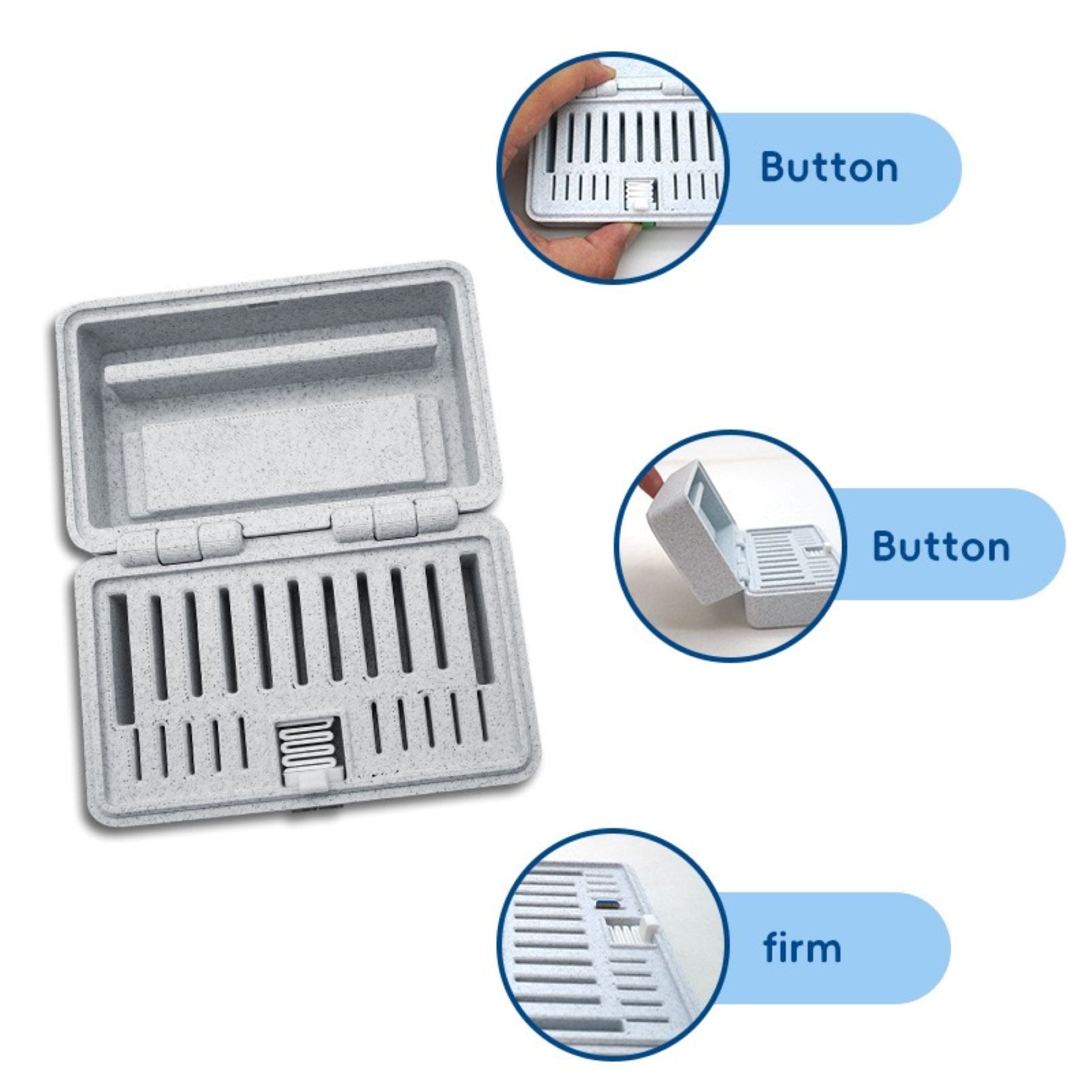 Dust-proof Classified Storage Card Organizer