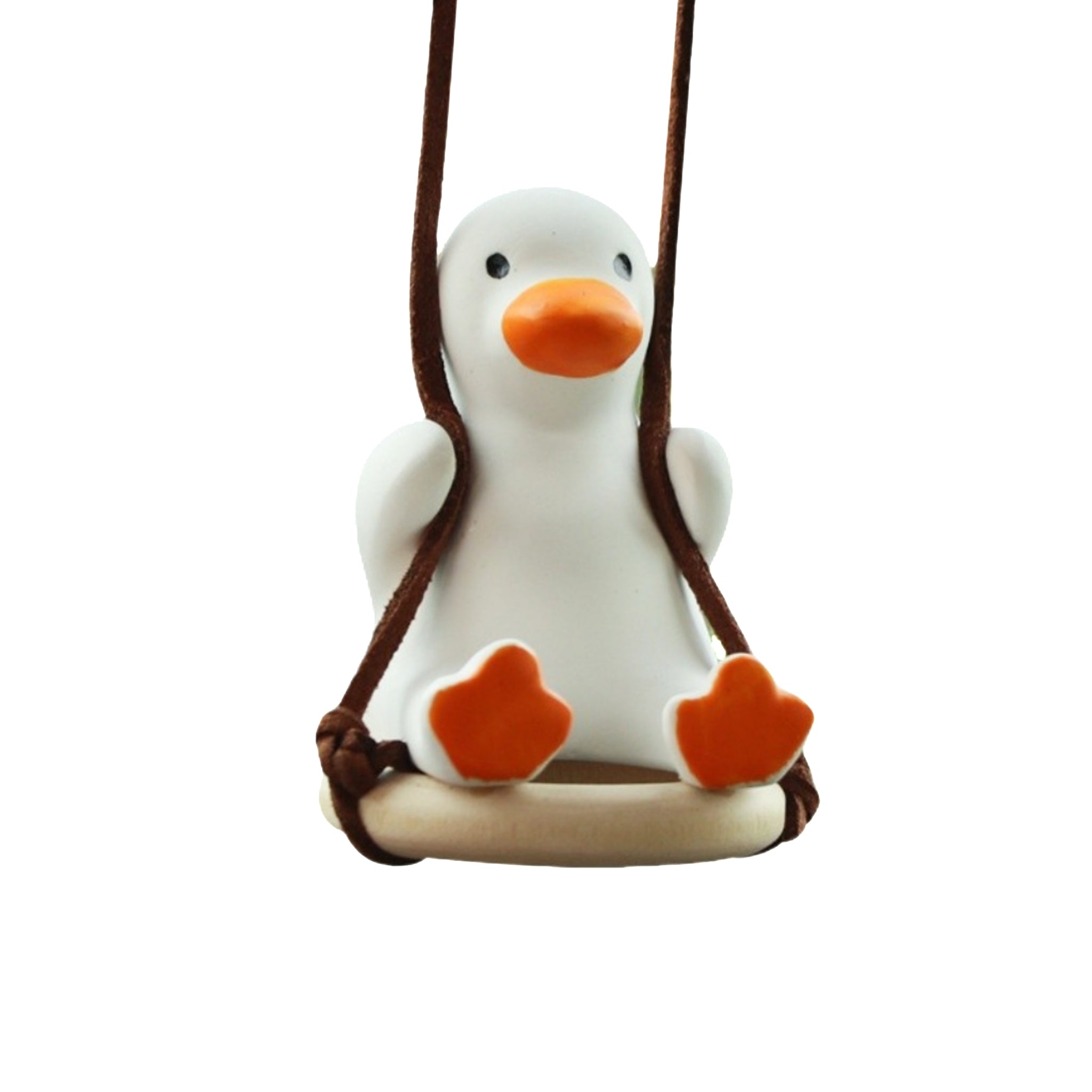 Swinging Duck Car Hanging Ornament
