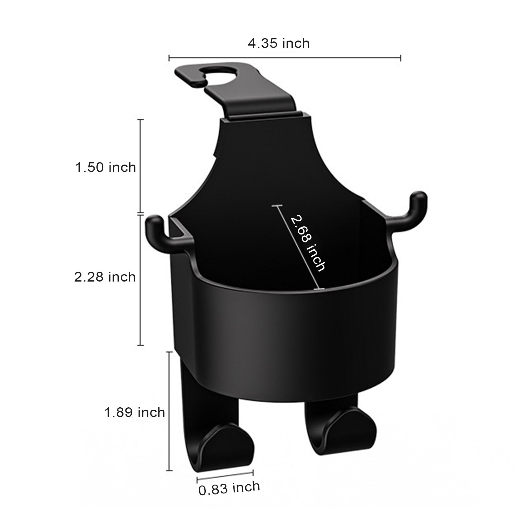 Multifunctional Hook for Car Seat Back