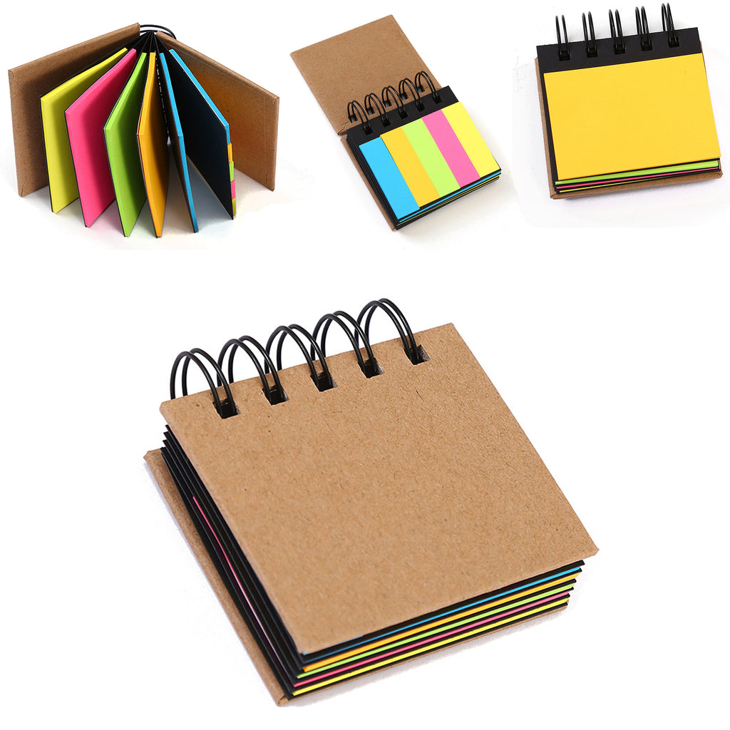 Neon Sticky Note Stacks