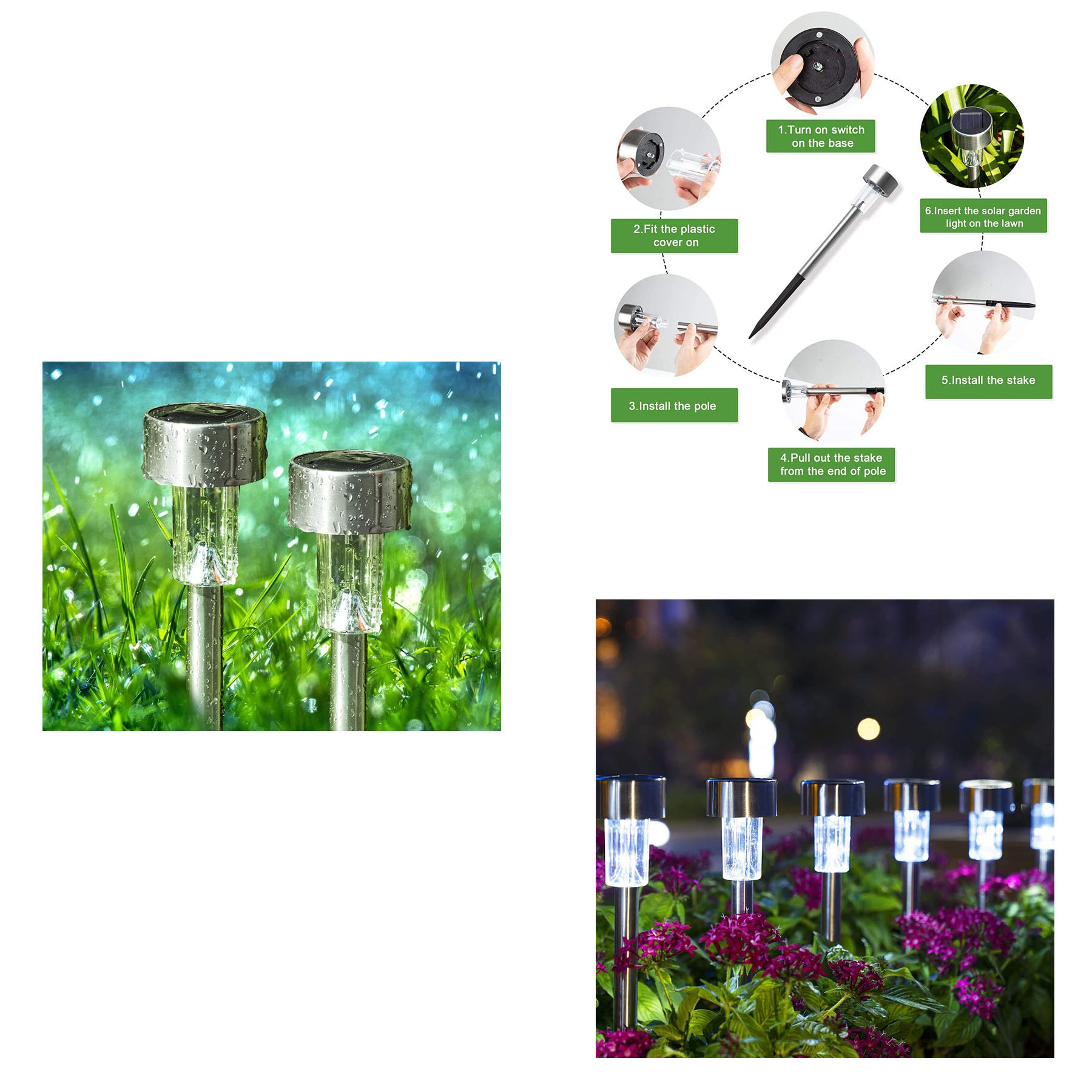 Outdoor Garden Solar Lawn Light