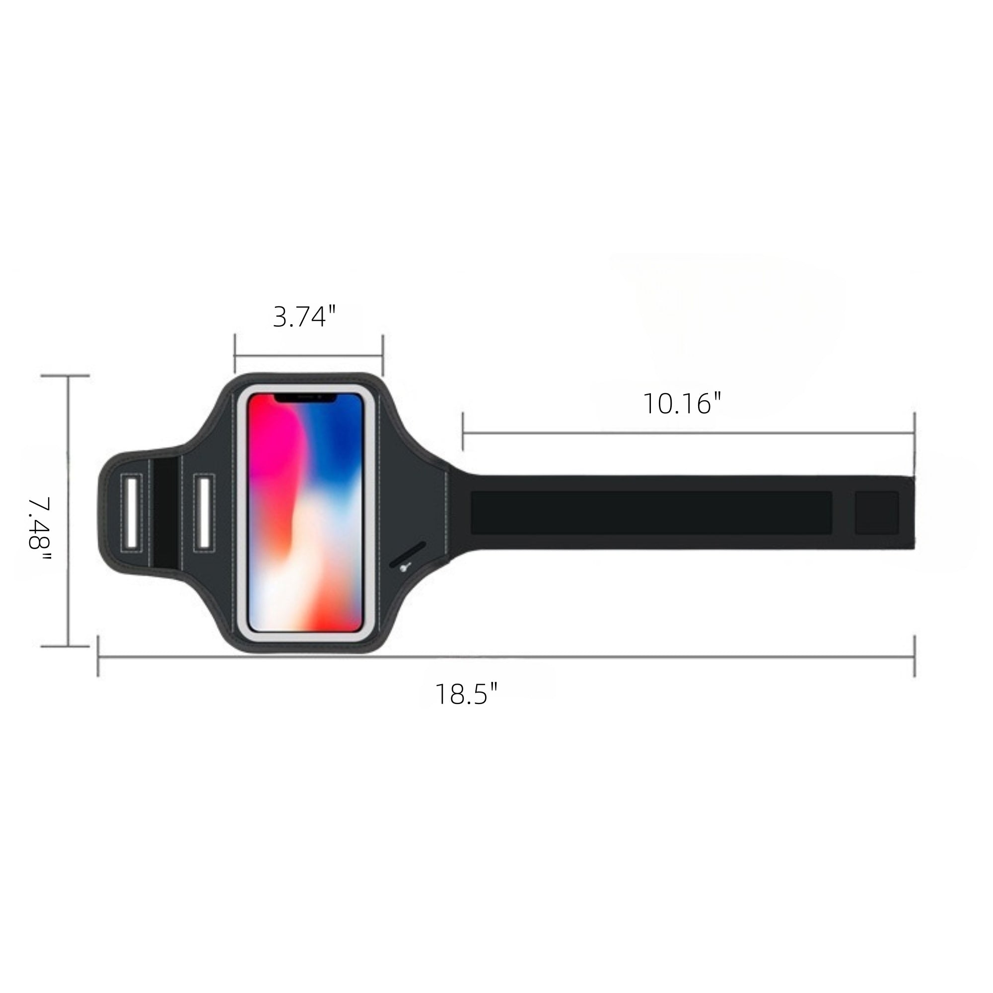 Neoprene Made Outdoor Sports Phone Armband