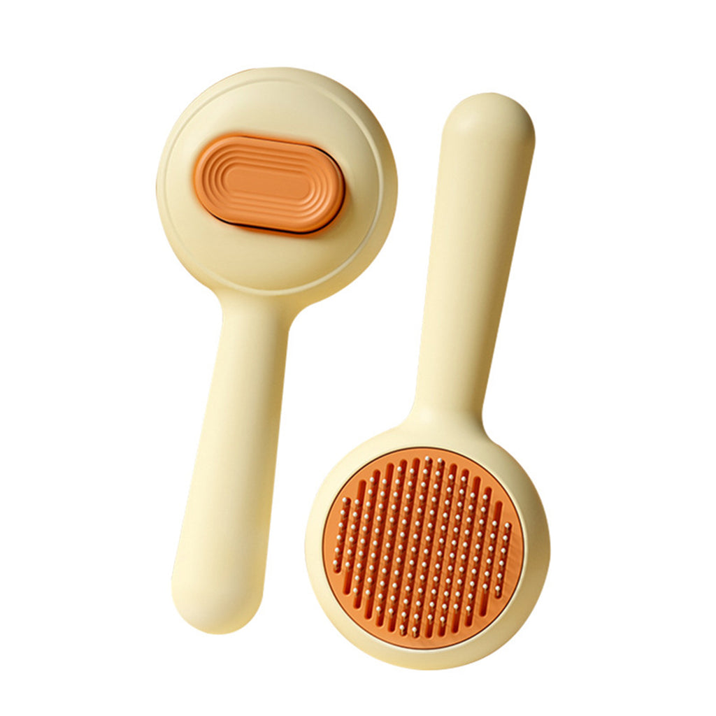 Pet Hair Brush with One-click Cleaning Button