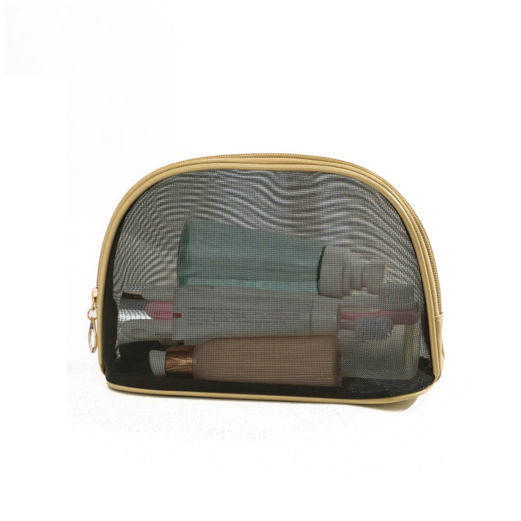 Mesh Zipper Makeup Bag