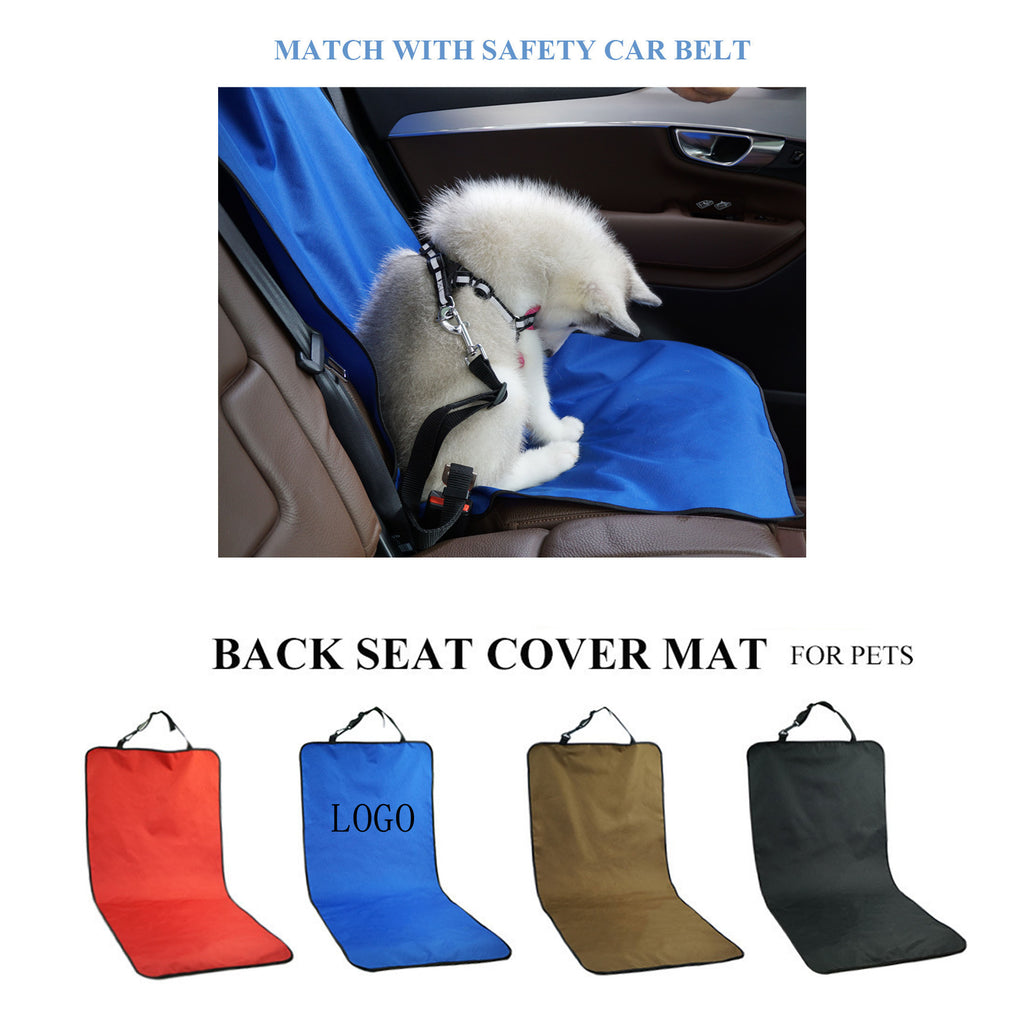 Dog Seat Cover Rear Seat Protector