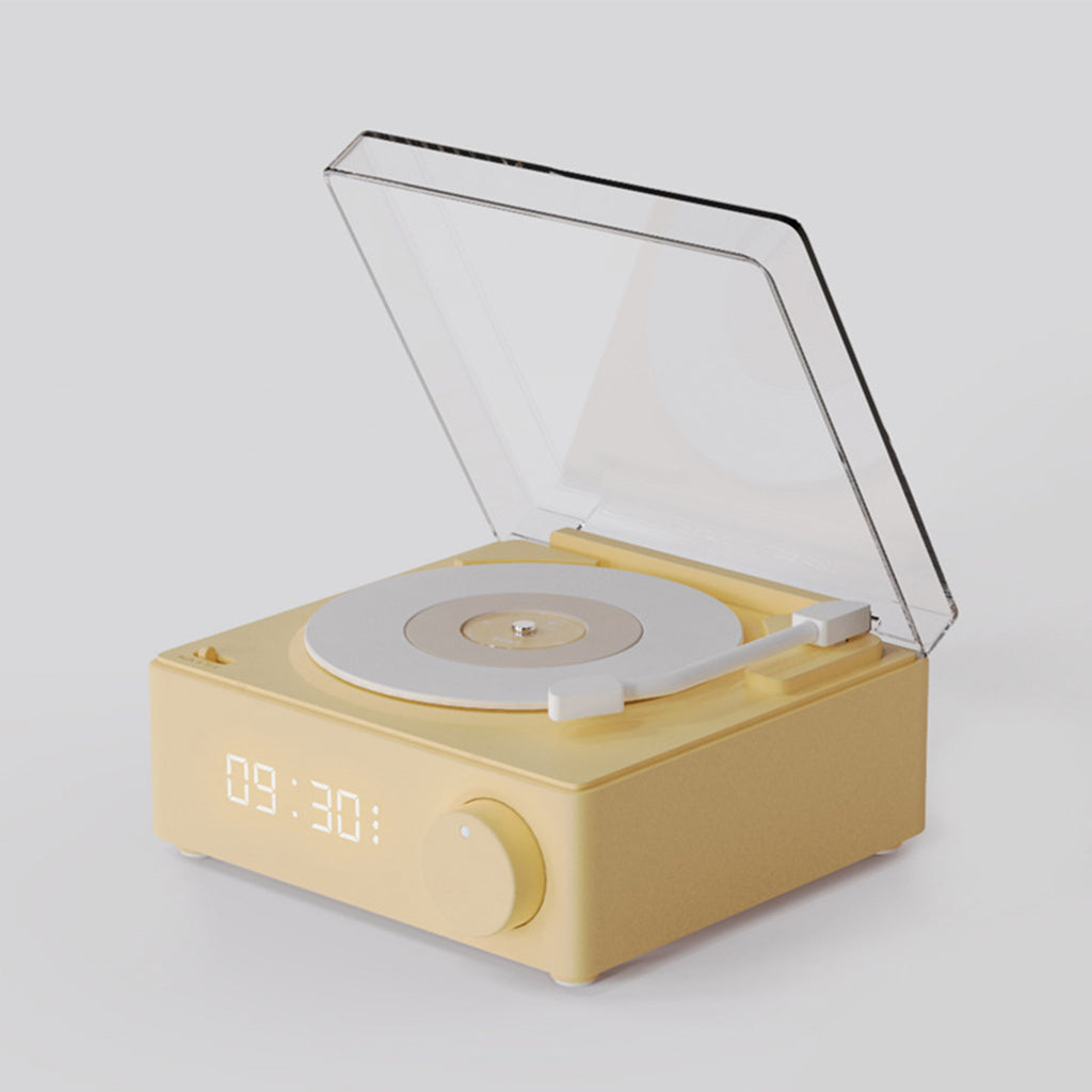 Vinyl Alarm Clock Intelligent Bluetooth Speaker