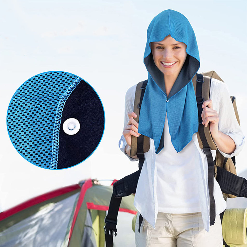 U-shaped Hoodie Cooling Towel
