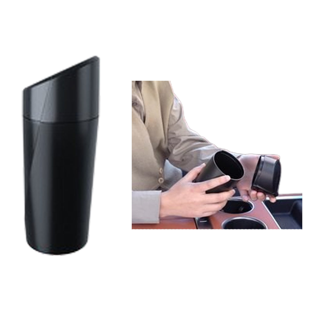 Round Bottle-shaped Car Trash Can