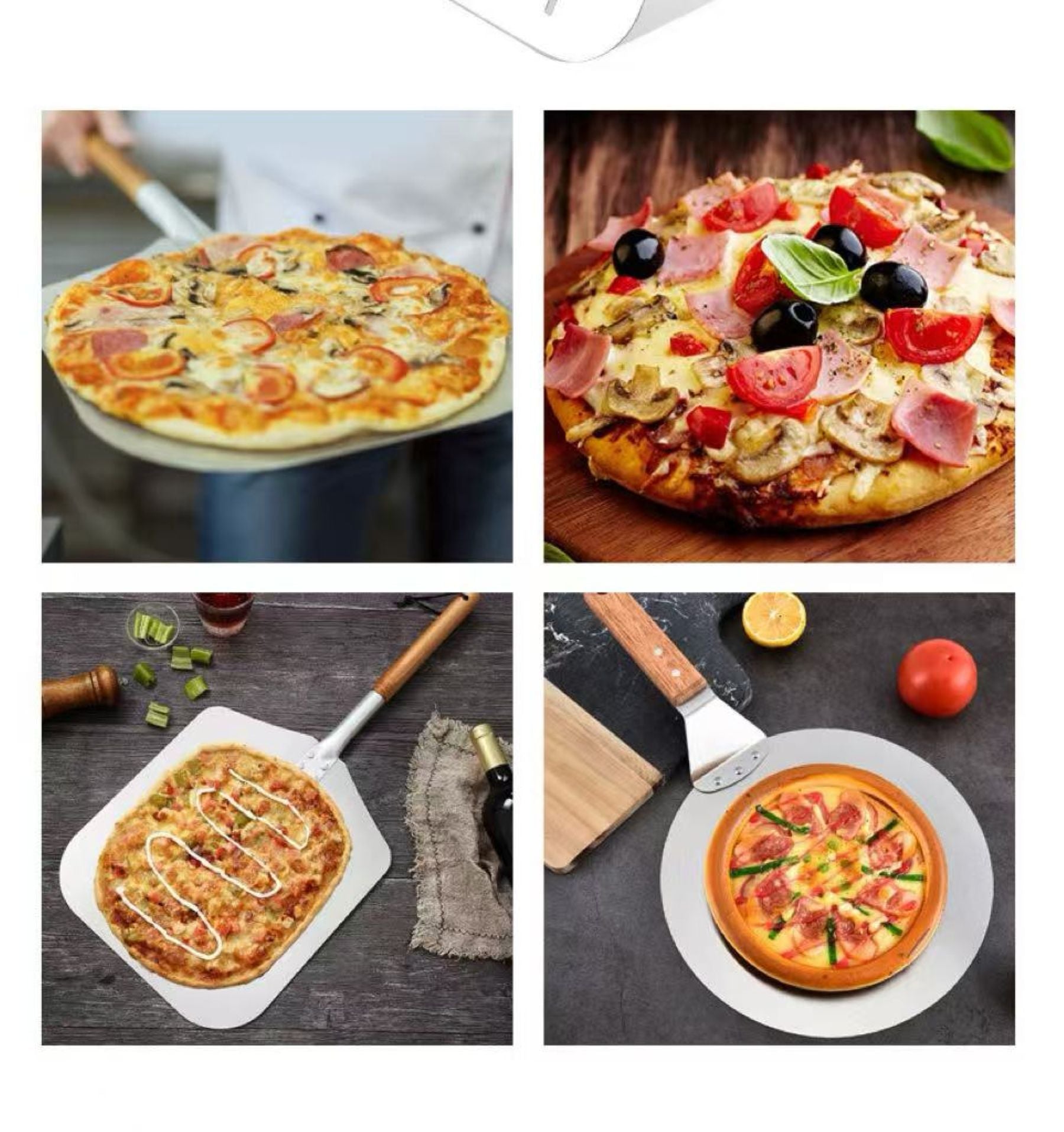 Stainless Steel Pizza Tongs