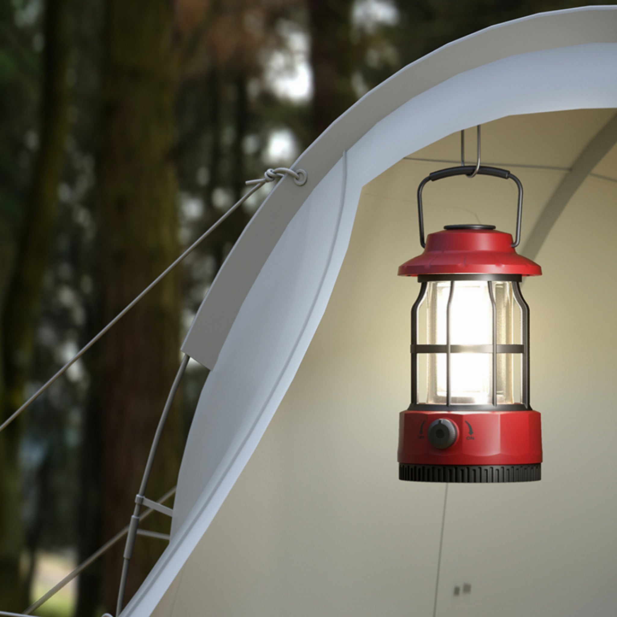 Rechargeable Vintage Lantern Portable Waterproof Tent Gift
