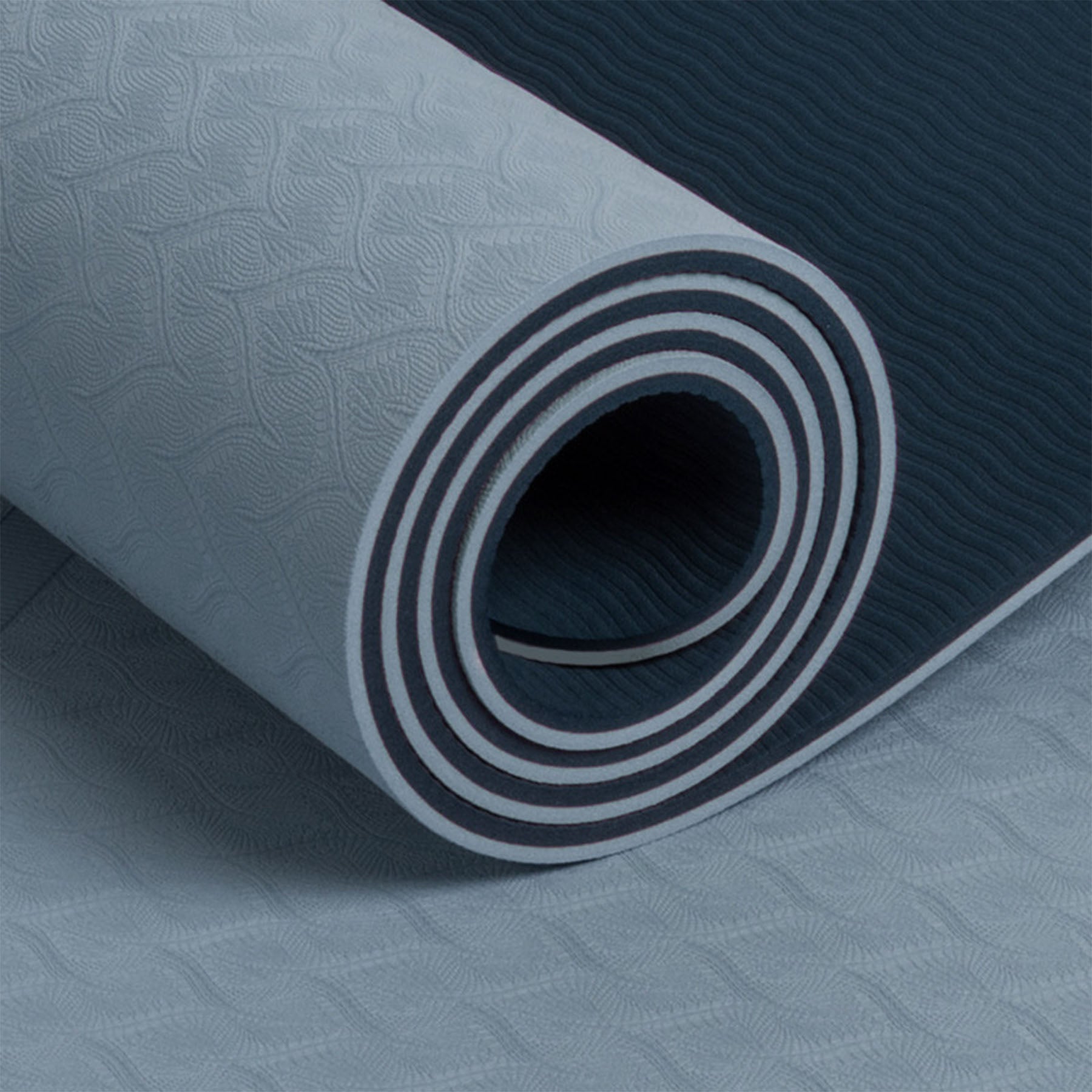 Two-Color Tpe Yoga Mat