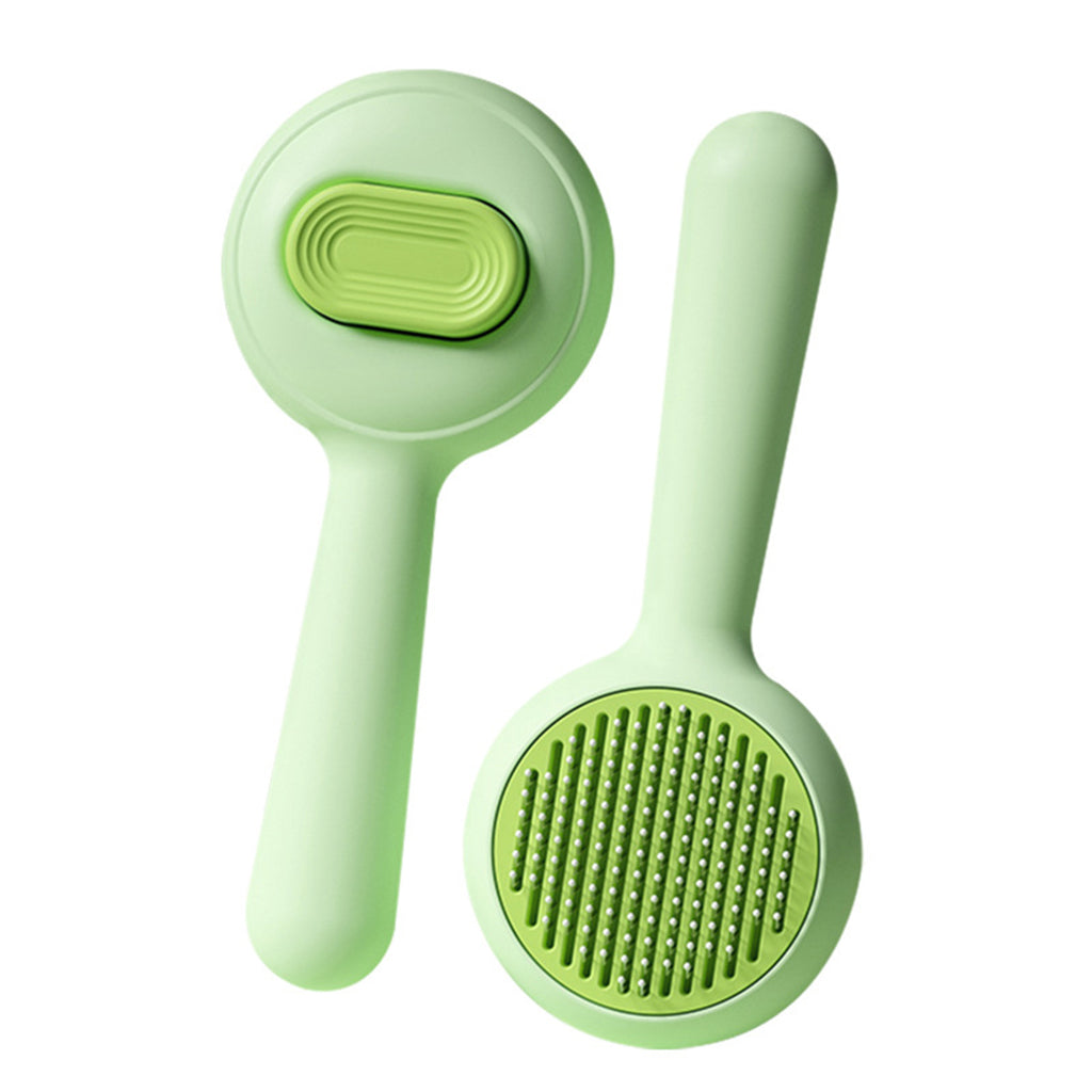 Pet Hair Brush with One-click Cleaning Button