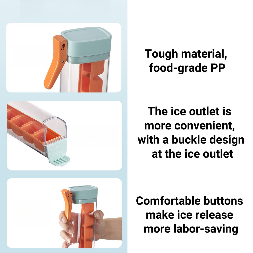 Household 6-compartment Pressing Ice Mold