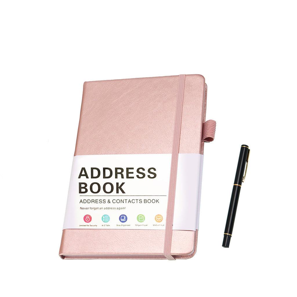 Bound Notebook English Address Book