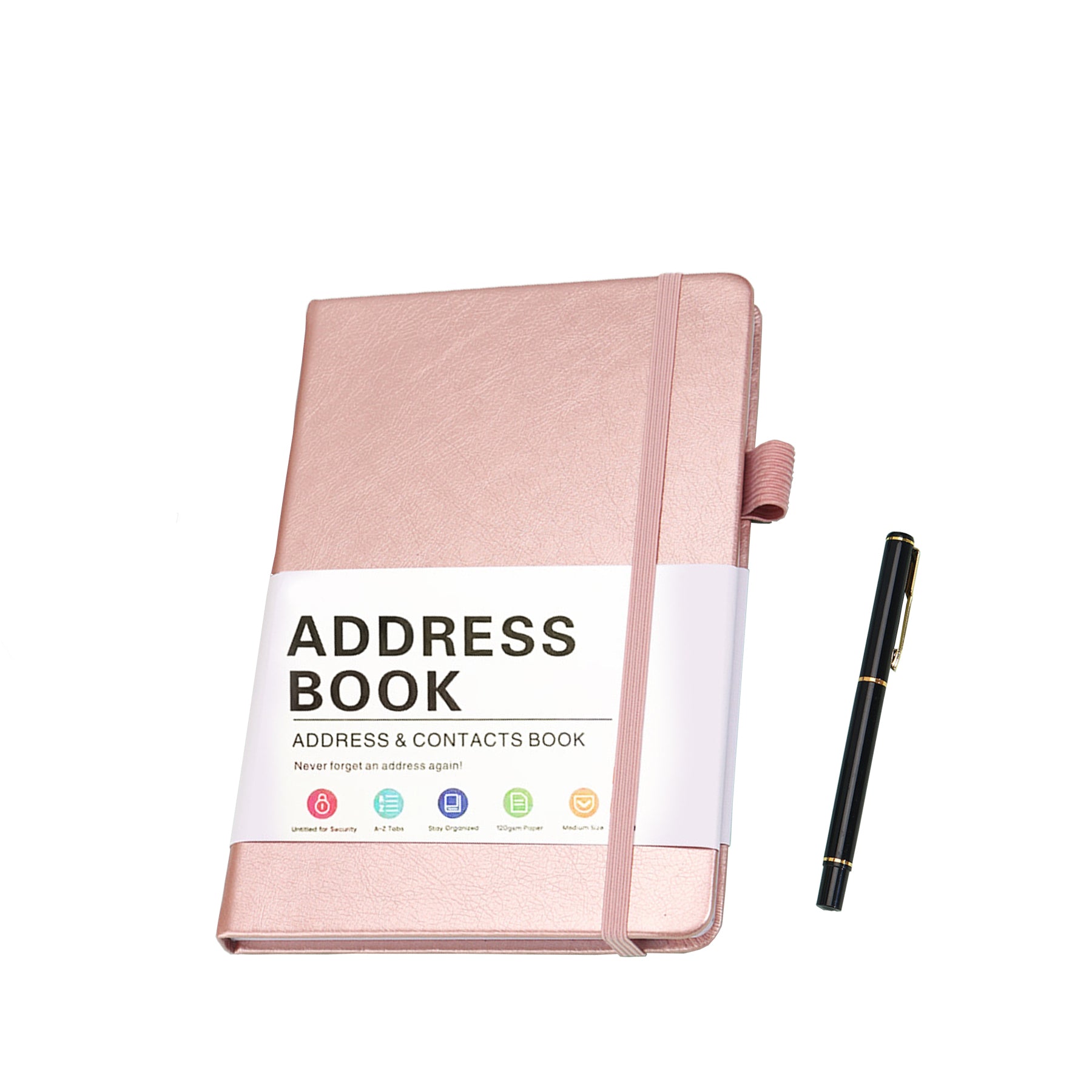 Bound Notebook English Address Book