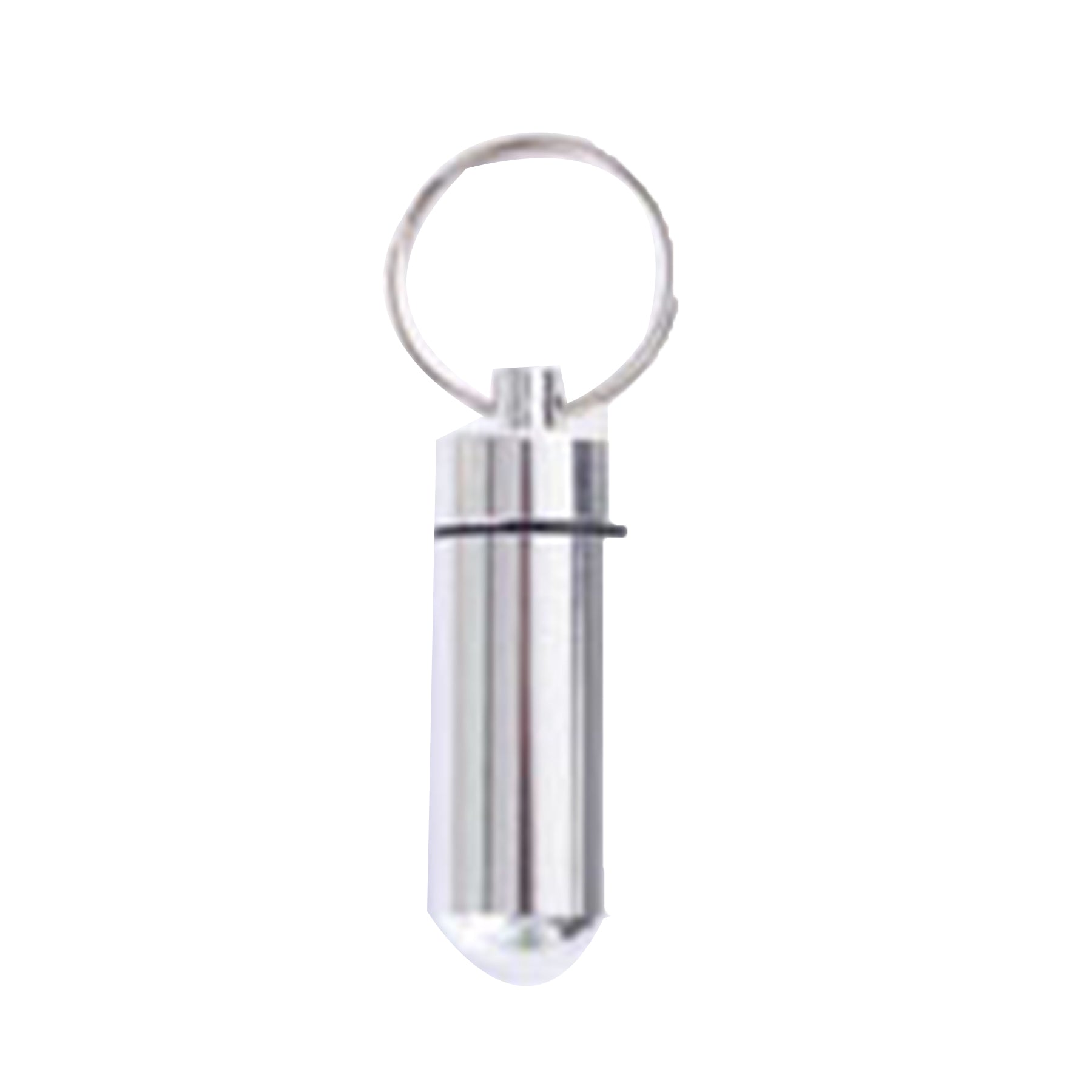 Outdoor Waterproof Portable Aluminum Alloy Pill Bottle Keychain